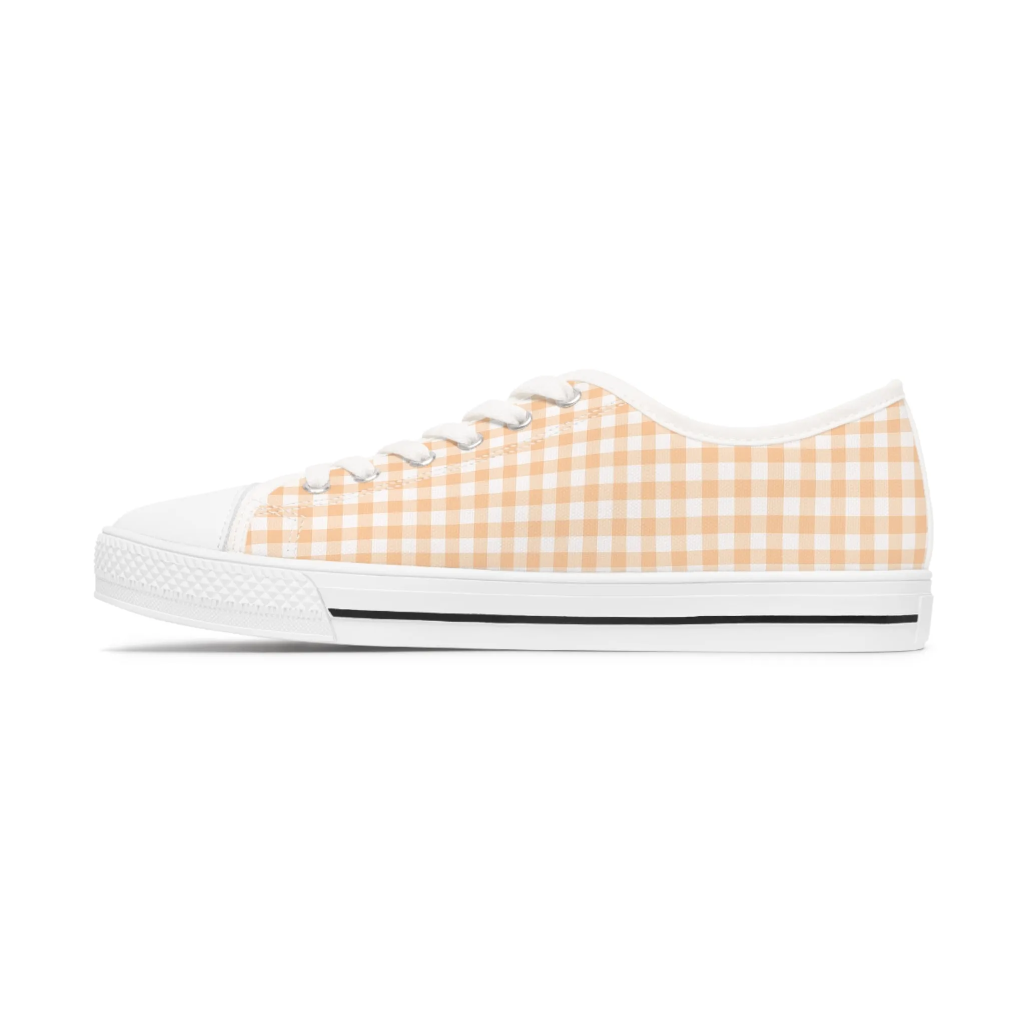 Gingham Peach and Blue (Women)
