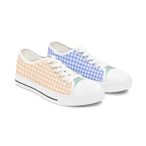 Gingham Peach and Blue (Women)
