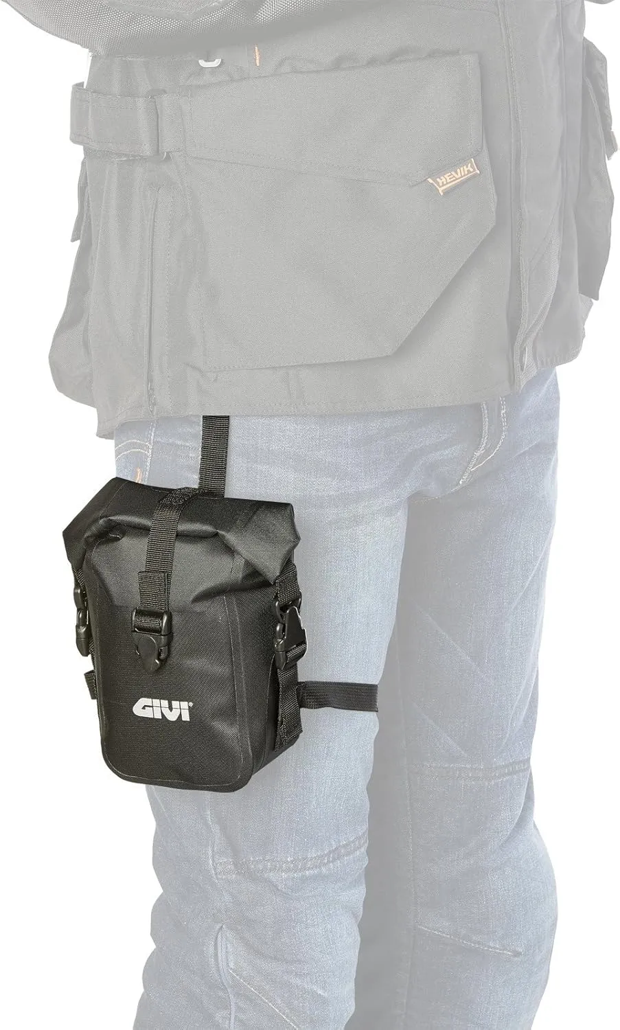 Givi T517 Waterproof Leg Bag, 7.4 Inches x 2.9 Inches x 4.3 Inches