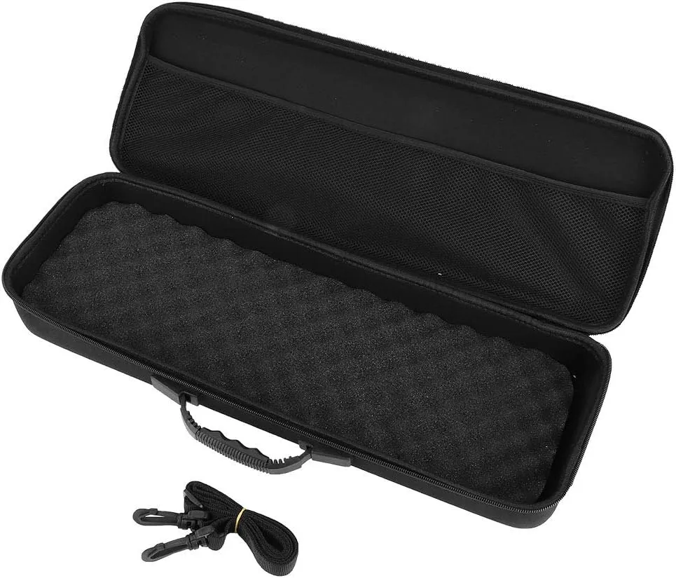 Gonetre Ice Fishing Rod Case 52×20×8 cm Outdoor Portable Eva Anti Shock Hard Shell Fishing Rod Reel Storage Case