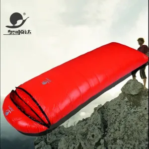 Goose Adult Discounted Warm Waterproof Comfortable Filling White 1000G/1200G Sleeping Lazy Sac Bag Winter Couchage Camping Special discount Down De Bag