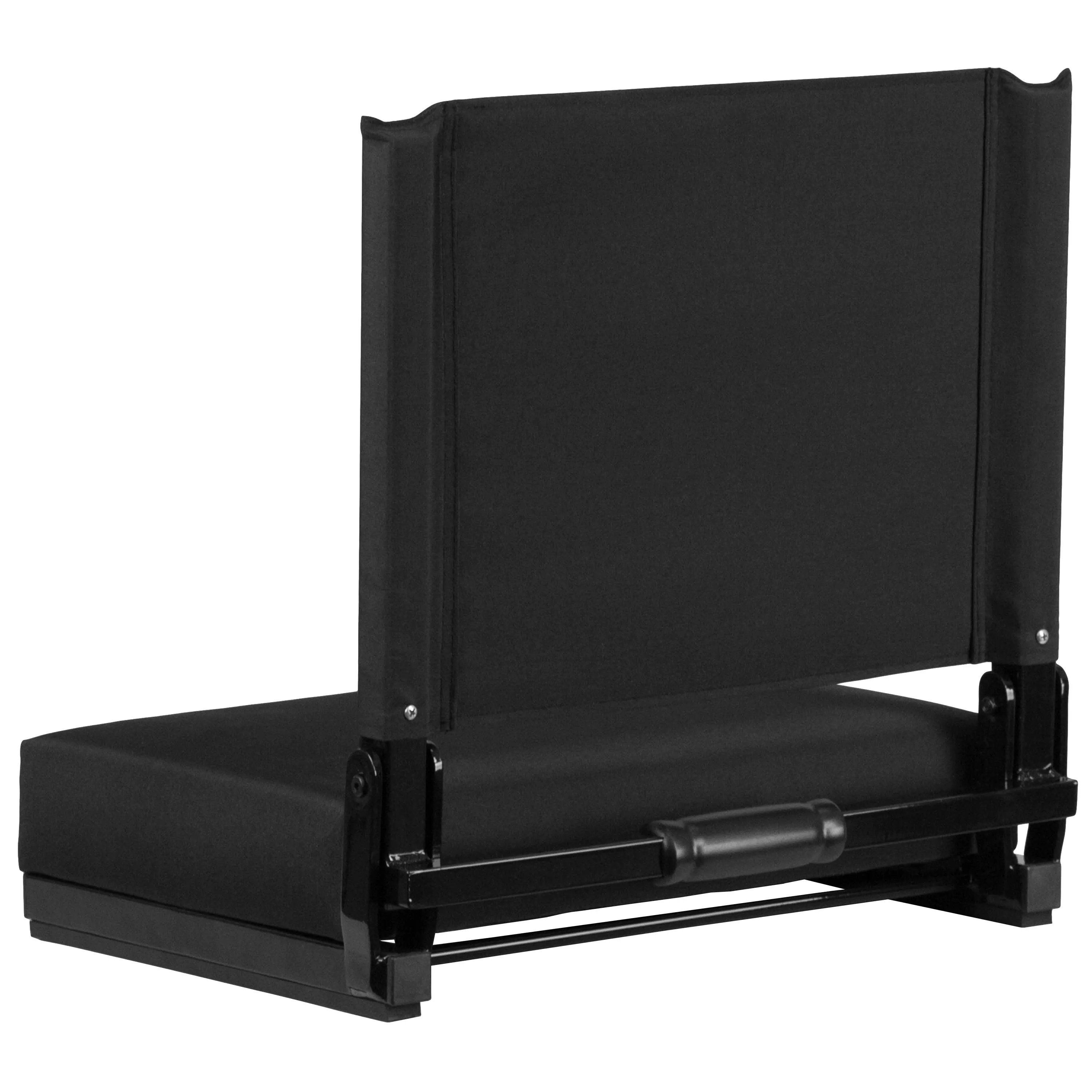 Grandstand Comfort Seats by Flash - 500 lb. Rated Lightweight Stadium Chair with Handle & Ultra-Padded Seat