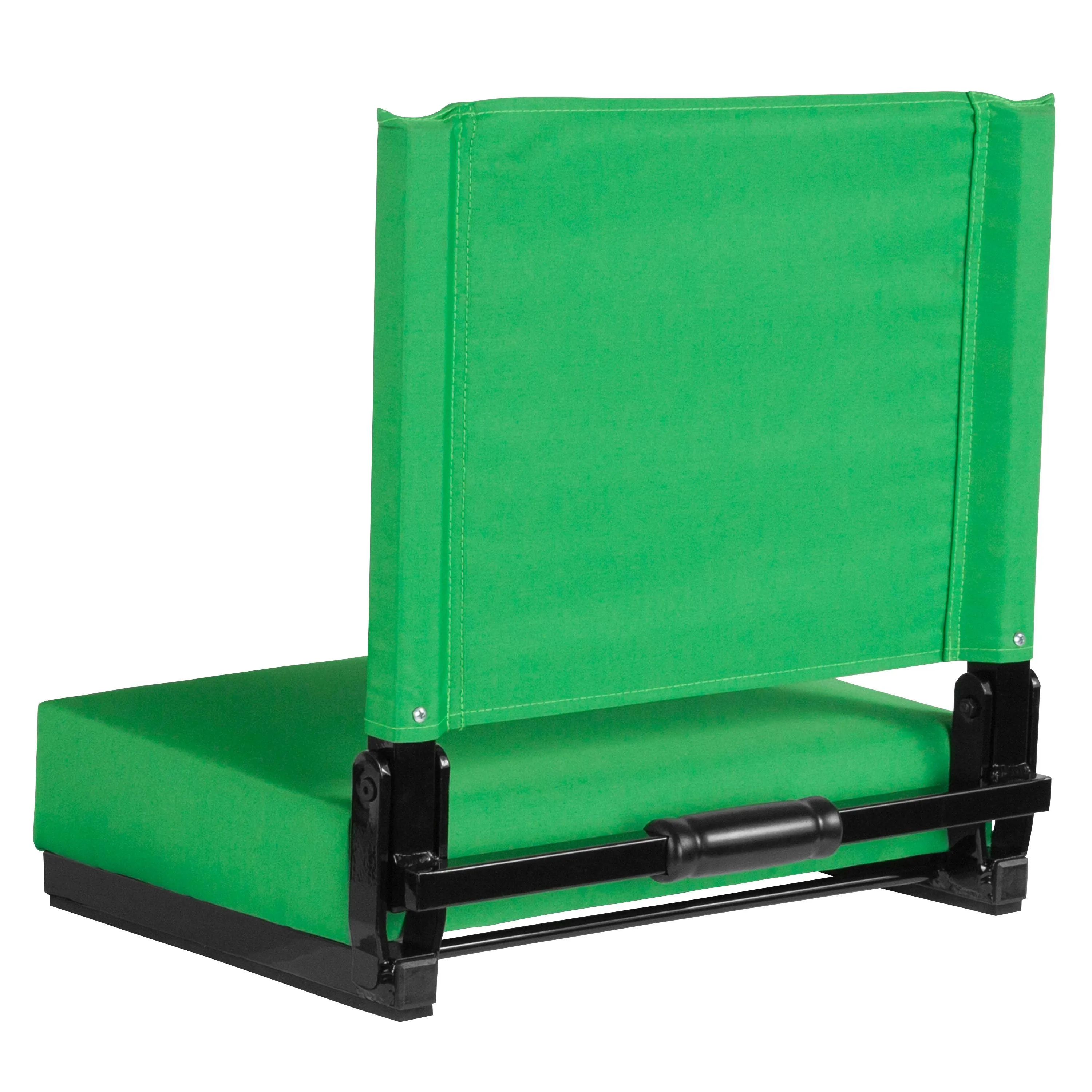 Grandstand Comfort Seats by Flash - 500 lb. Rated Lightweight Stadium Chair with Handle & Ultra-Padded Seat