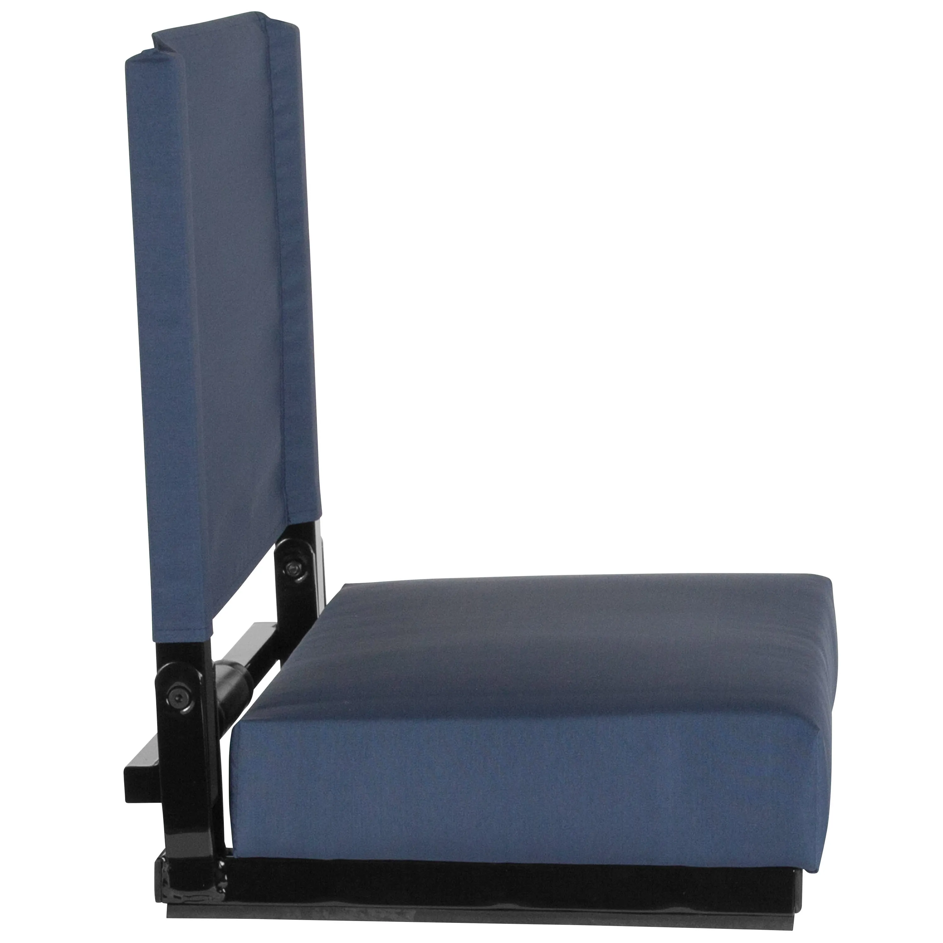 Grandstand Comfort Seats by Flash - 500 lb. Rated Lightweight Stadium Chair with Handle & Ultra-Padded Seat