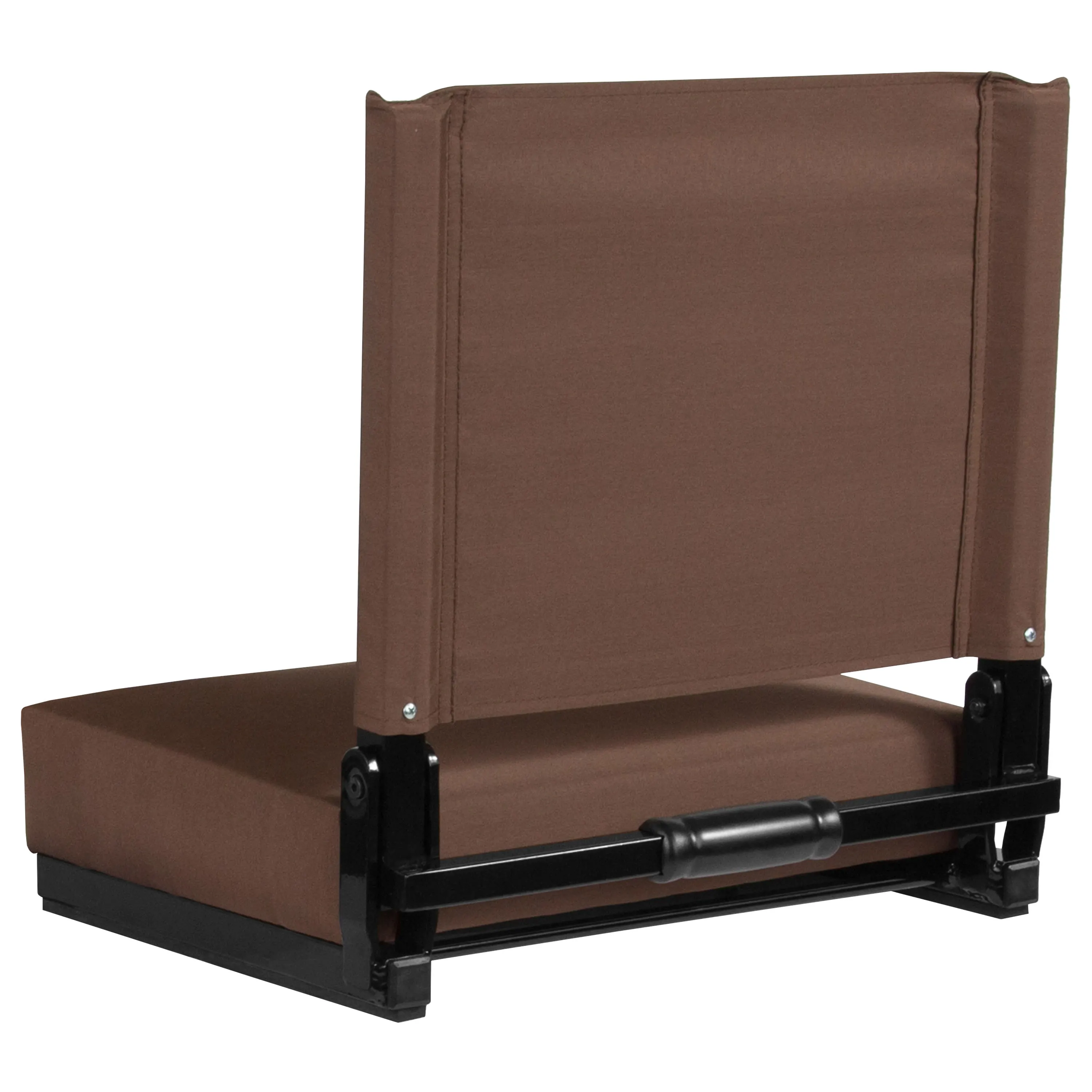Grandstand Comfort Seats by Flash - 500 lb. Rated Lightweight Stadium Chair with Handle & Ultra-Padded Seat