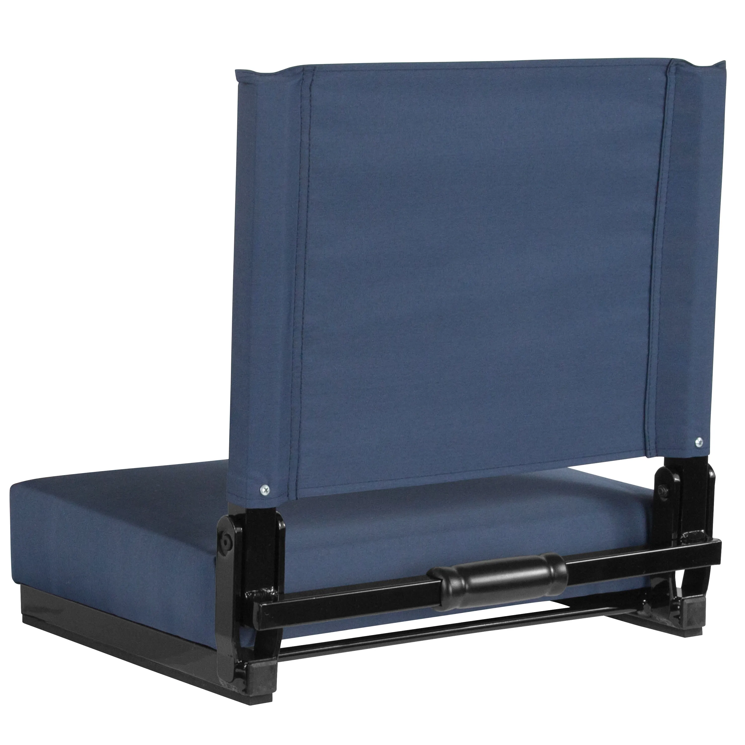 Grandstand Comfort Seats by Flash - 500 lb. Rated Lightweight Stadium Chair with Handle & Ultra-Padded Seat