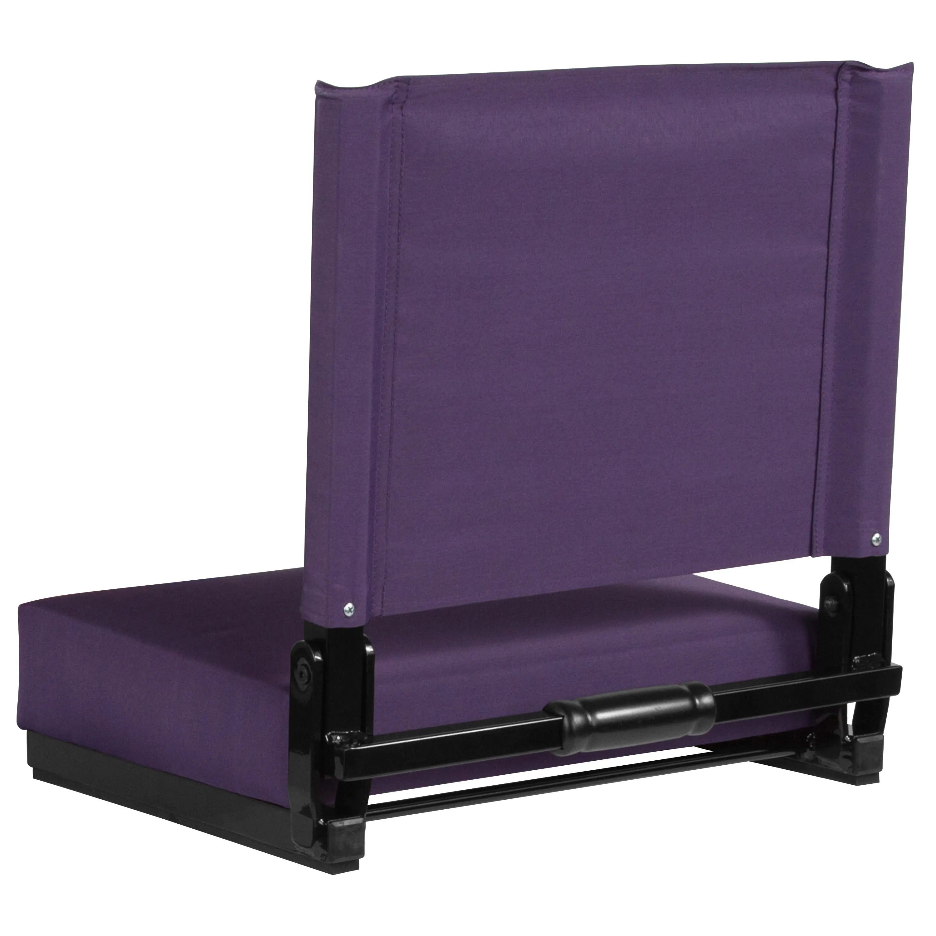 Grandstand Comfort Seats by Flash - 500 lb. Rated Lightweight Stadium Chair with Handle & Ultra-Padded Seat