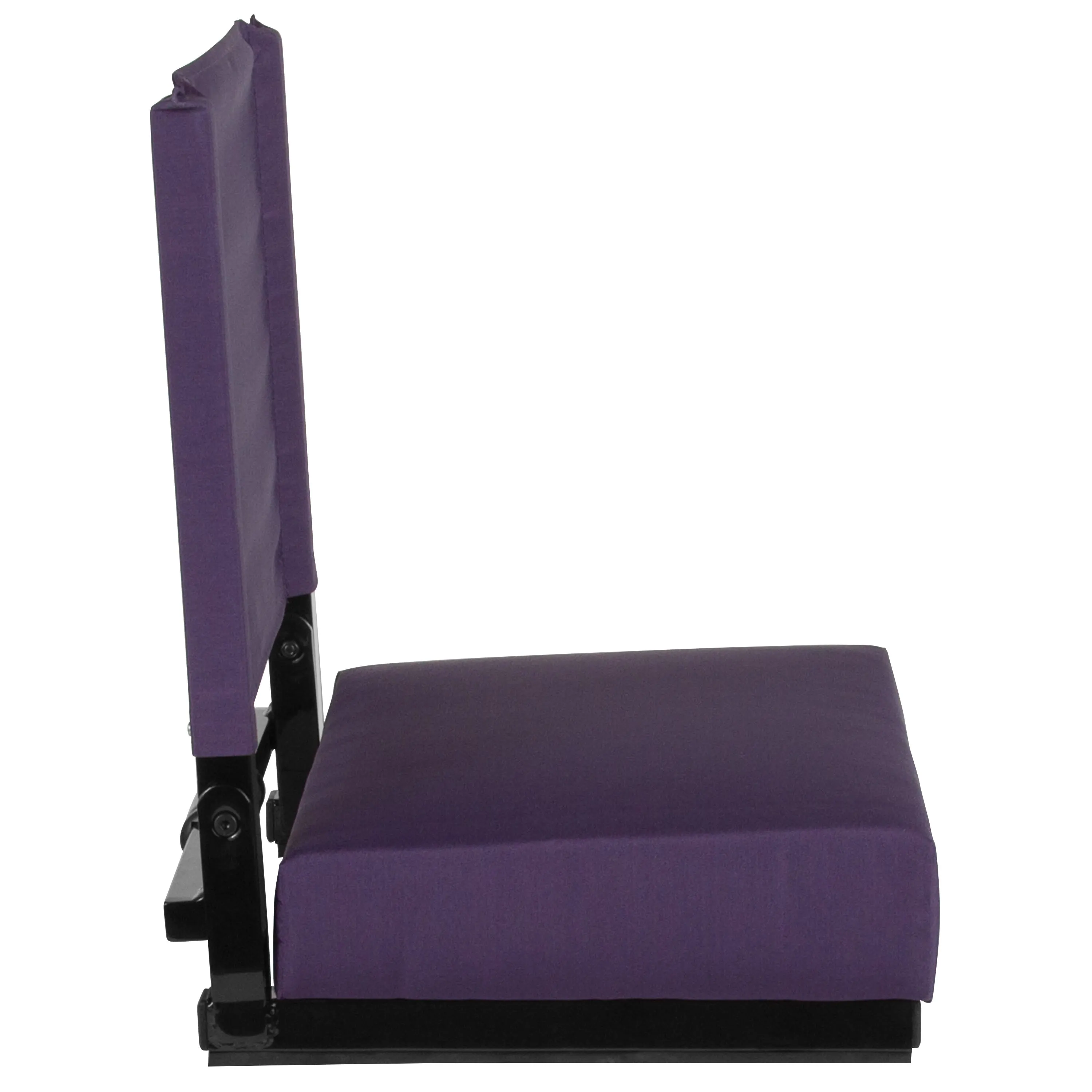 Grandstand Comfort Seats by Flash - 500 lb. Rated Lightweight Stadium Chair with Handle & Ultra-Padded Seat