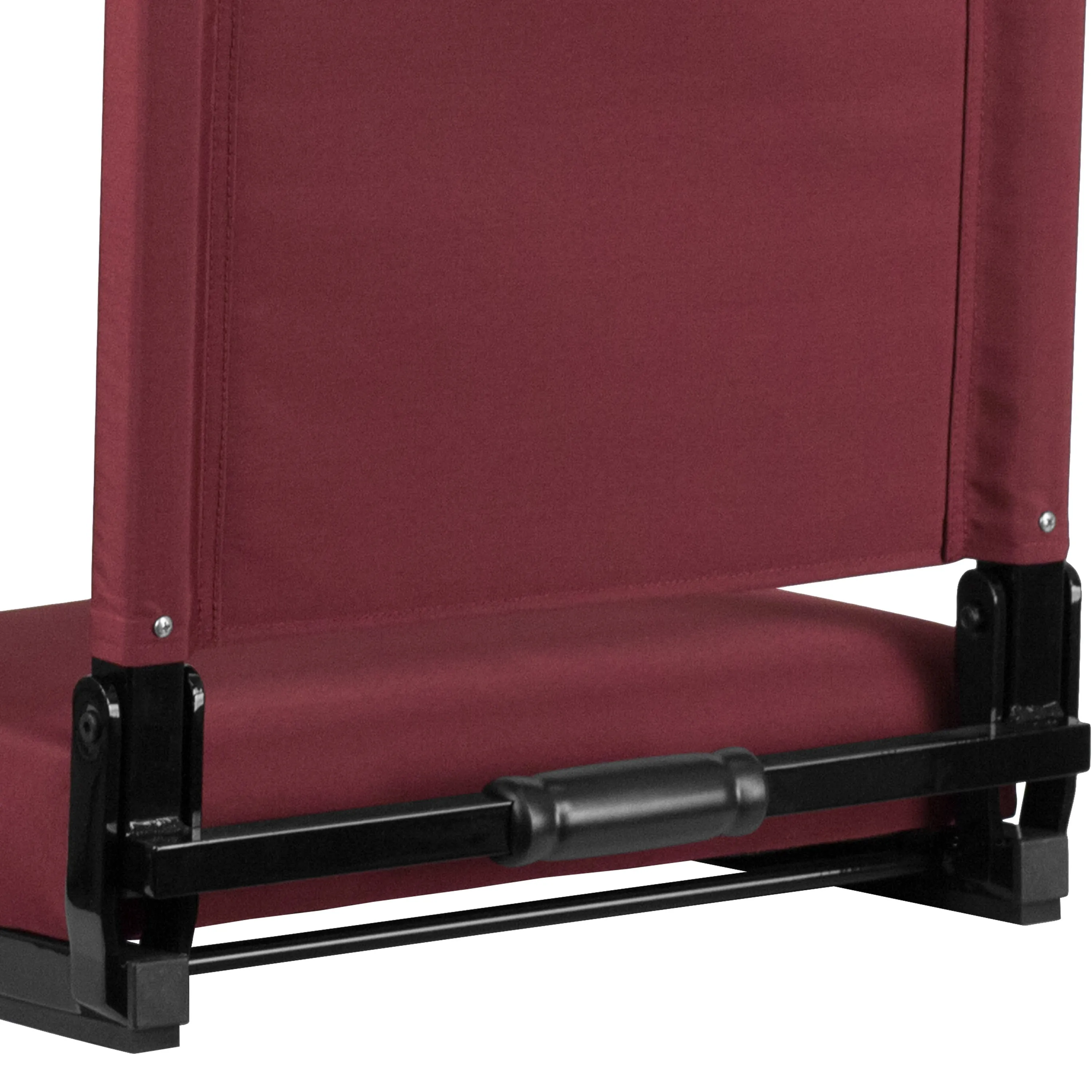 Grandstand Comfort Seats by Flash - 500 lb. Rated Lightweight Stadium Chair with Handle & Ultra-Padded Seat