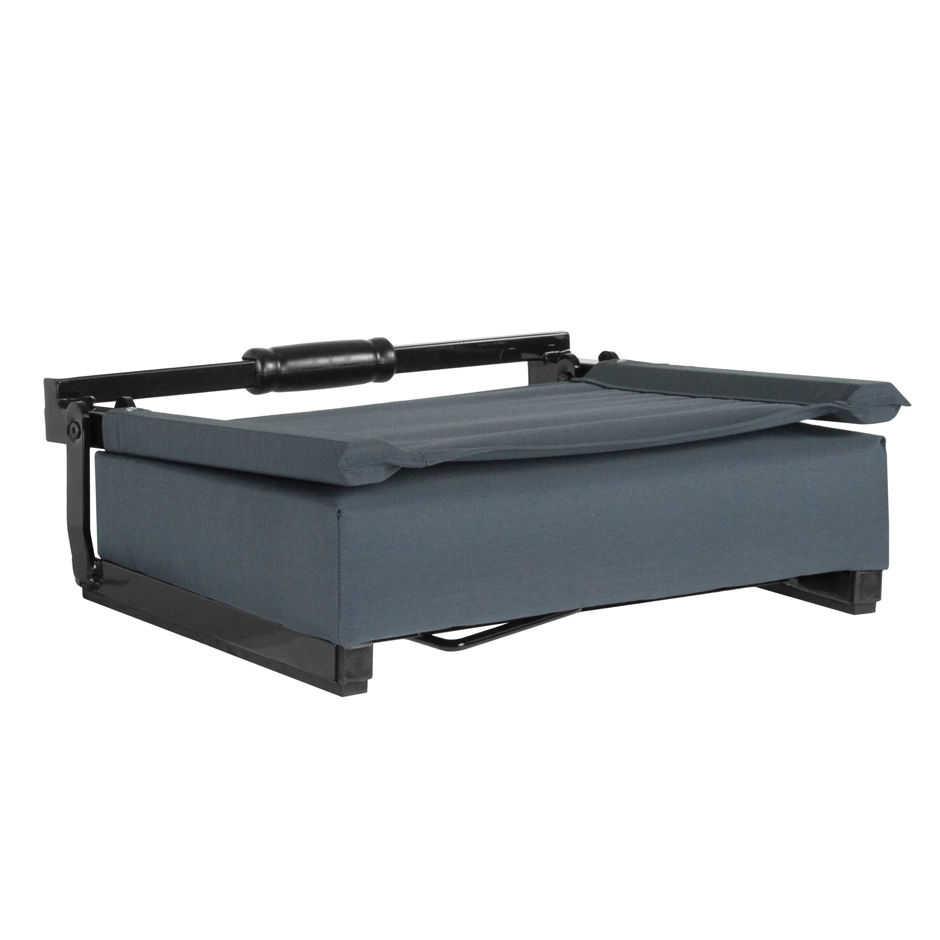 Grandstand Comfort Seats by Flash - 500 lb. Rated Lightweight Stadium Chair with Handle & Ultra-Padded Seat
