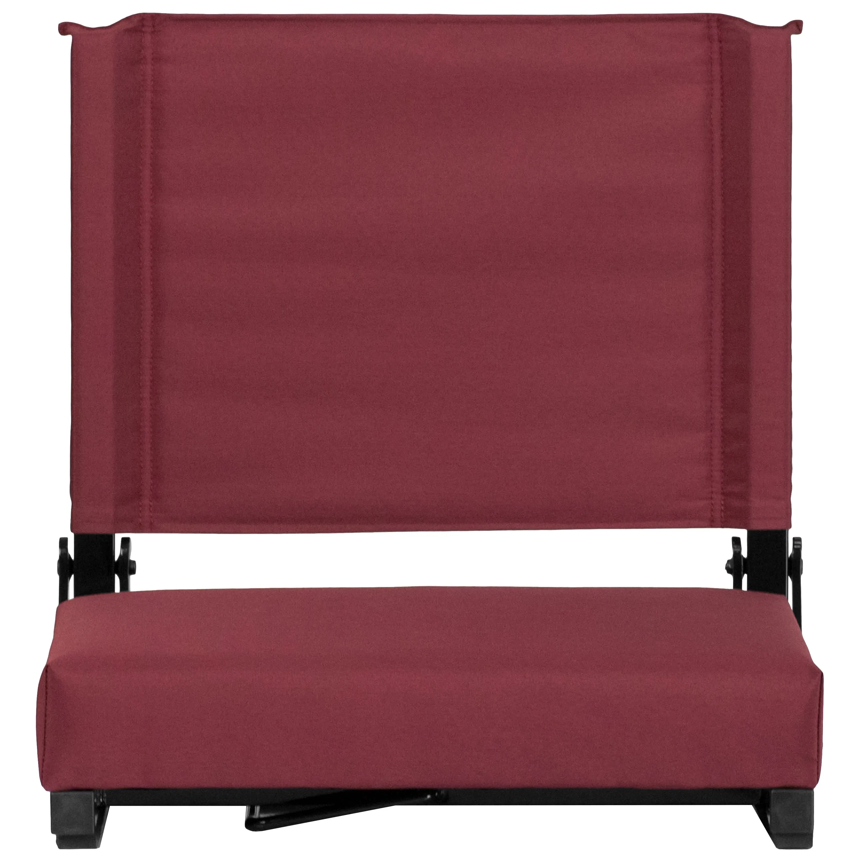 Grandstand Comfort Seats by Flash - 500 lb. Rated Lightweight Stadium Chair with Handle & Ultra-Padded Seat