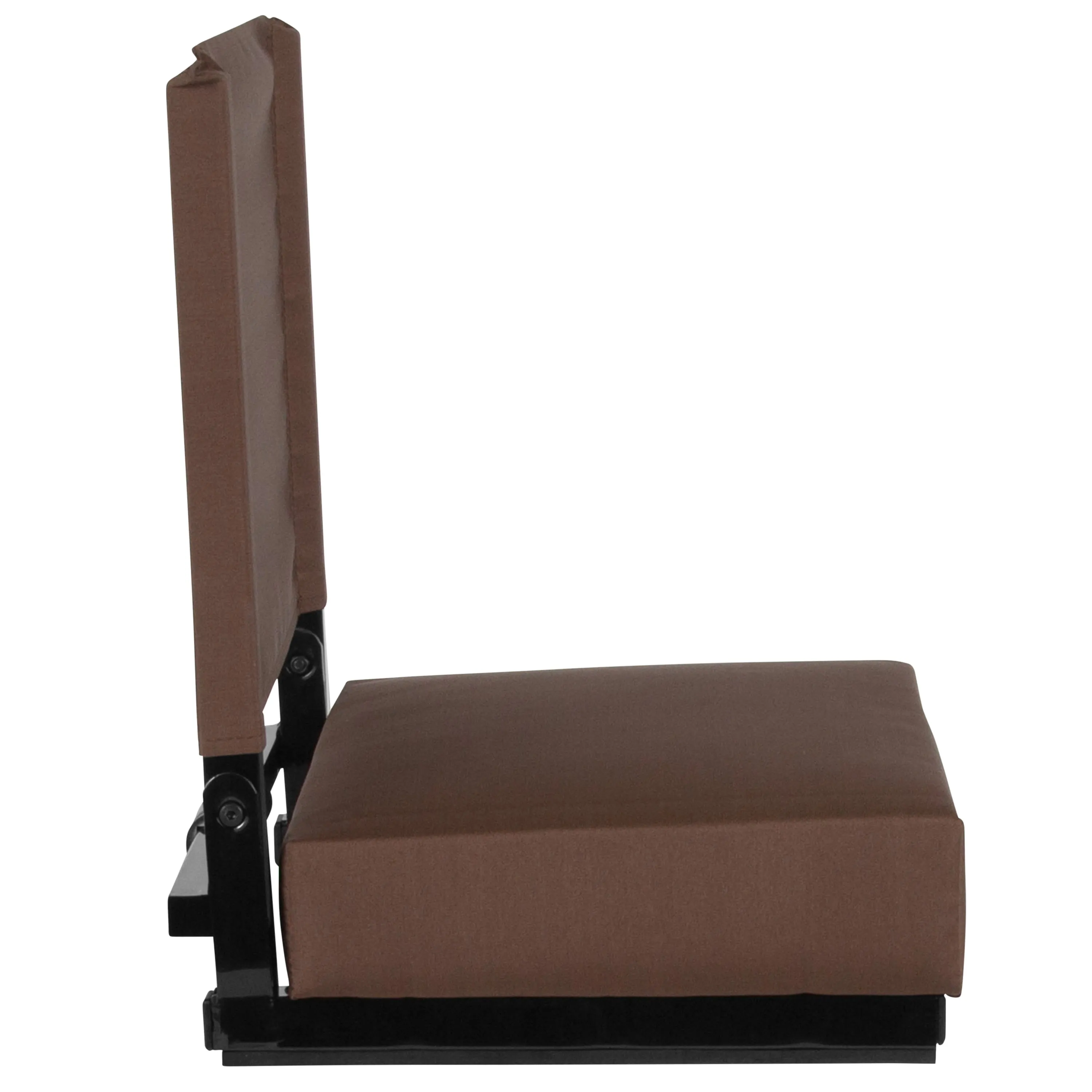 Grandstand Comfort Seats by Flash - 500 lb. Rated Lightweight Stadium Chair with Handle & Ultra-Padded Seat