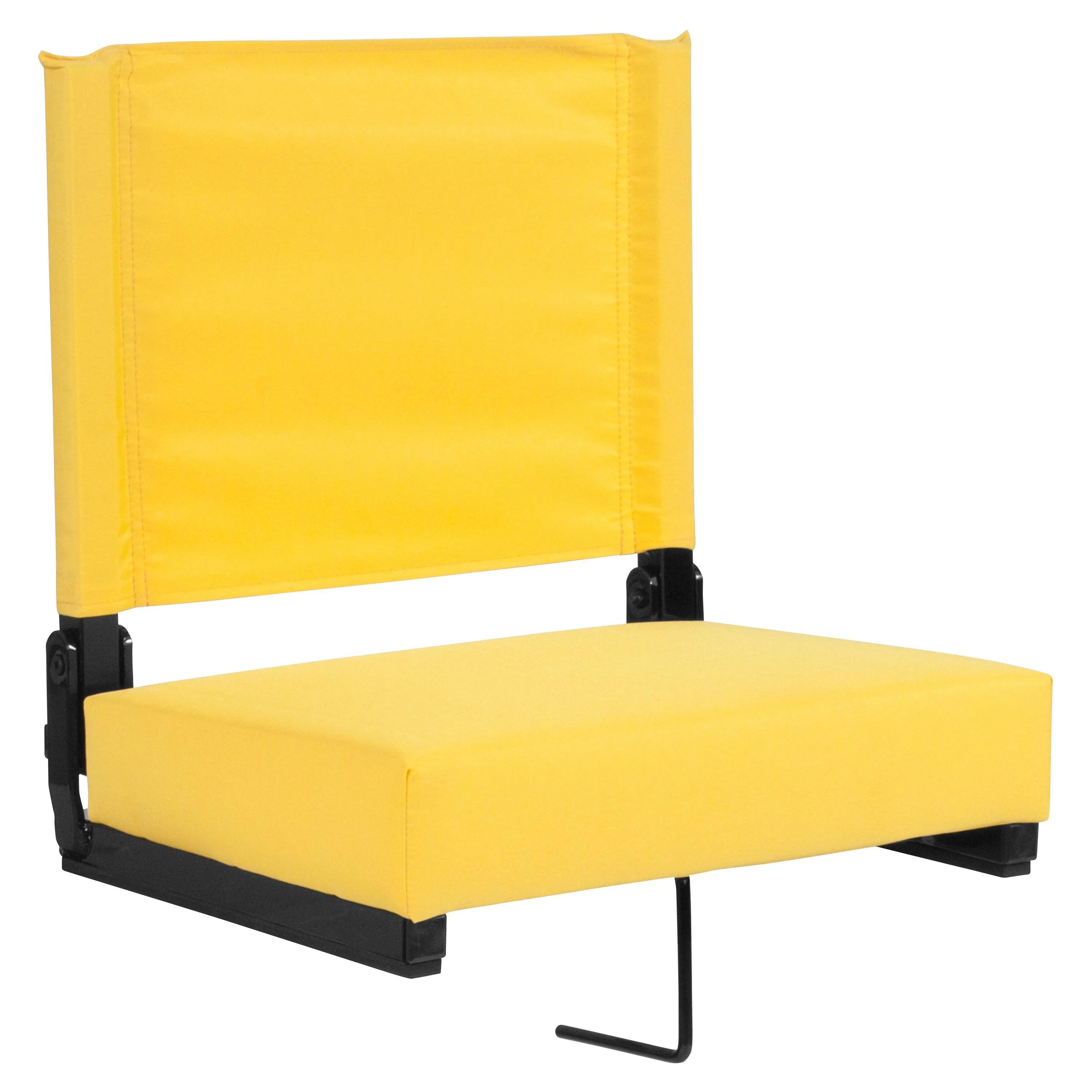 Grandstand Comfort Seats by Flash - 500 lb. Rated Lightweight Stadium Chair with Handle & Ultra-Padded Seat
