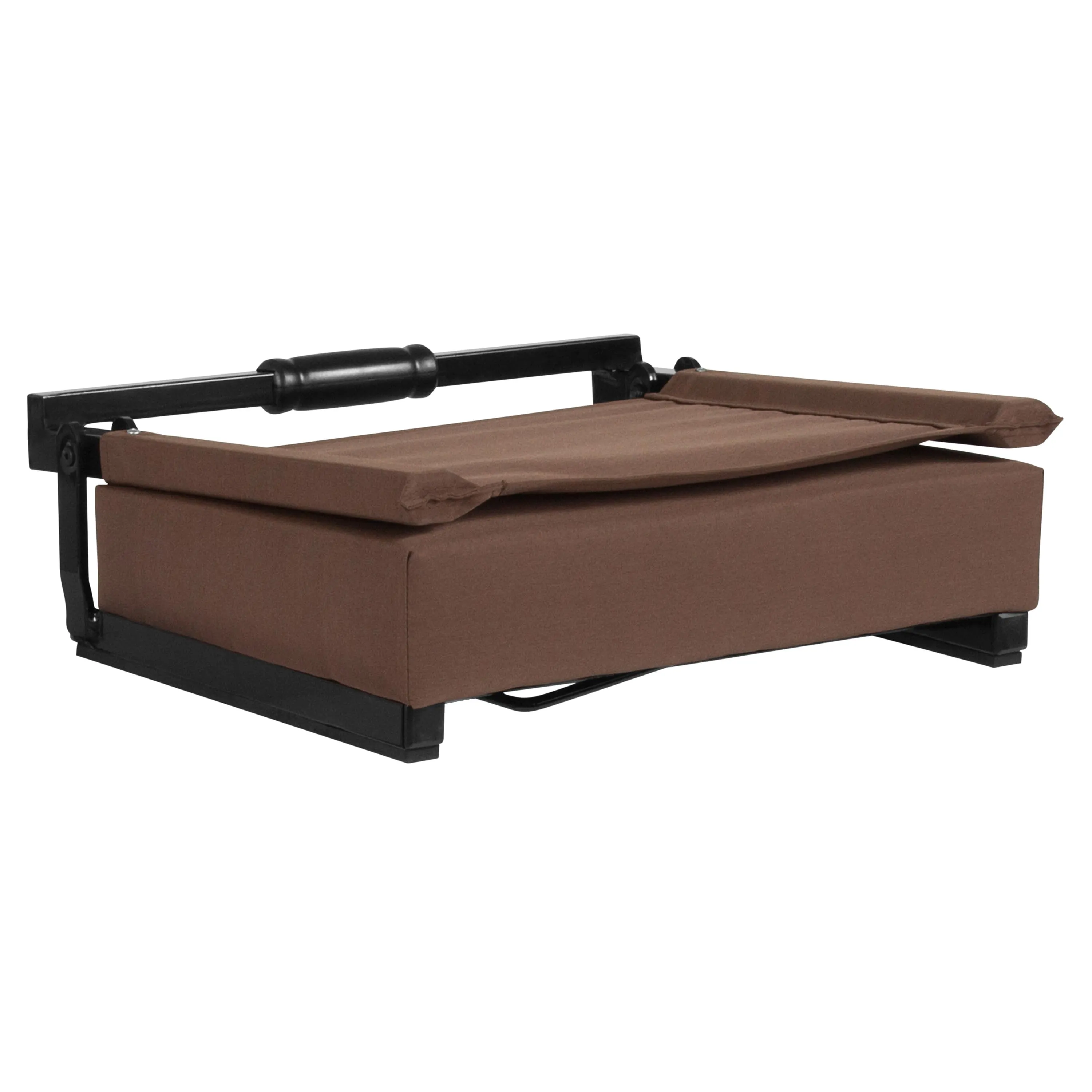 Grandstand Comfort Seats by Flash - 500 lb. Rated Lightweight Stadium Chair with Handle & Ultra-Padded Seat