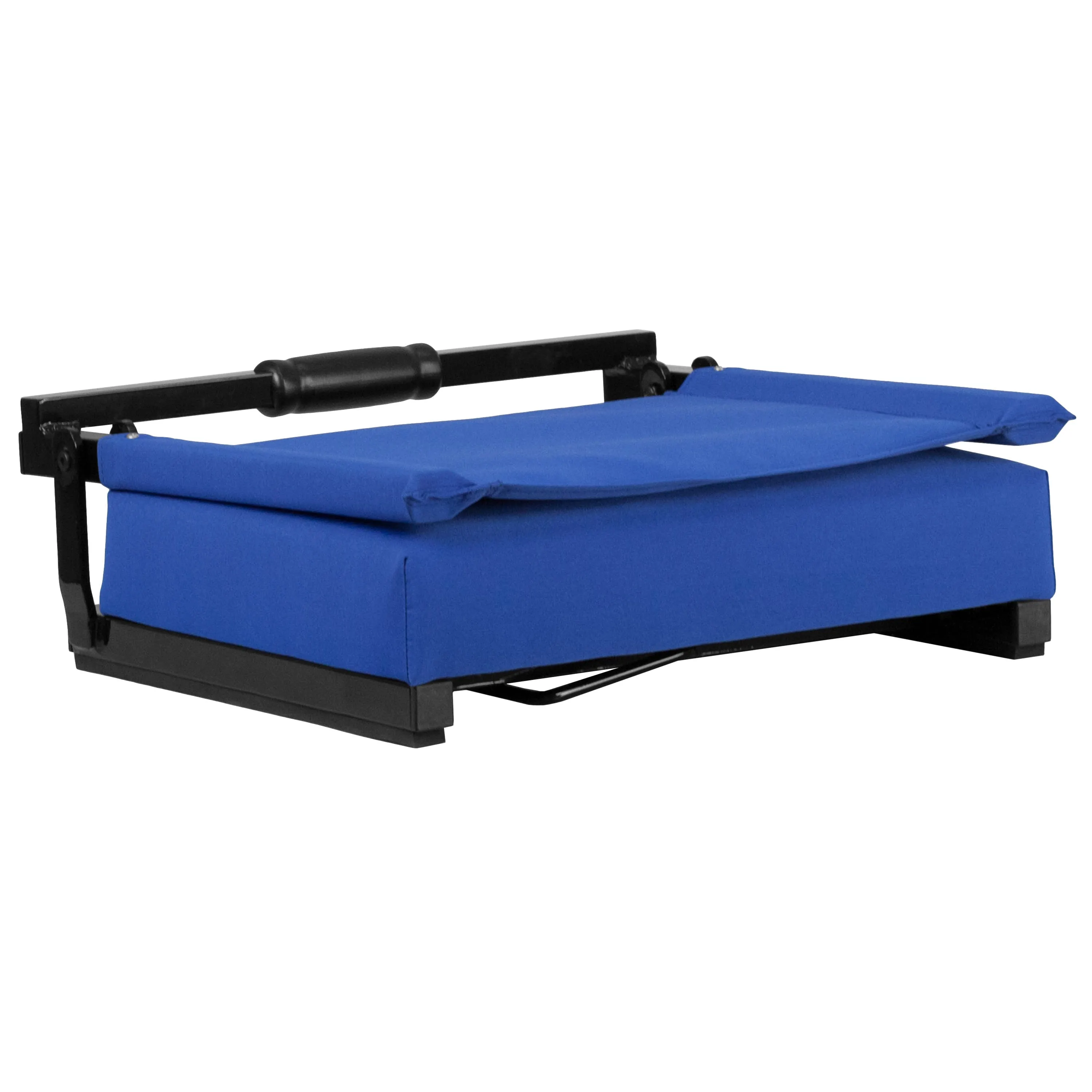 Grandstand Comfort Seats by Flash - 500 lb. Rated Lightweight Stadium Chair with Handle & Ultra-Padded Seat