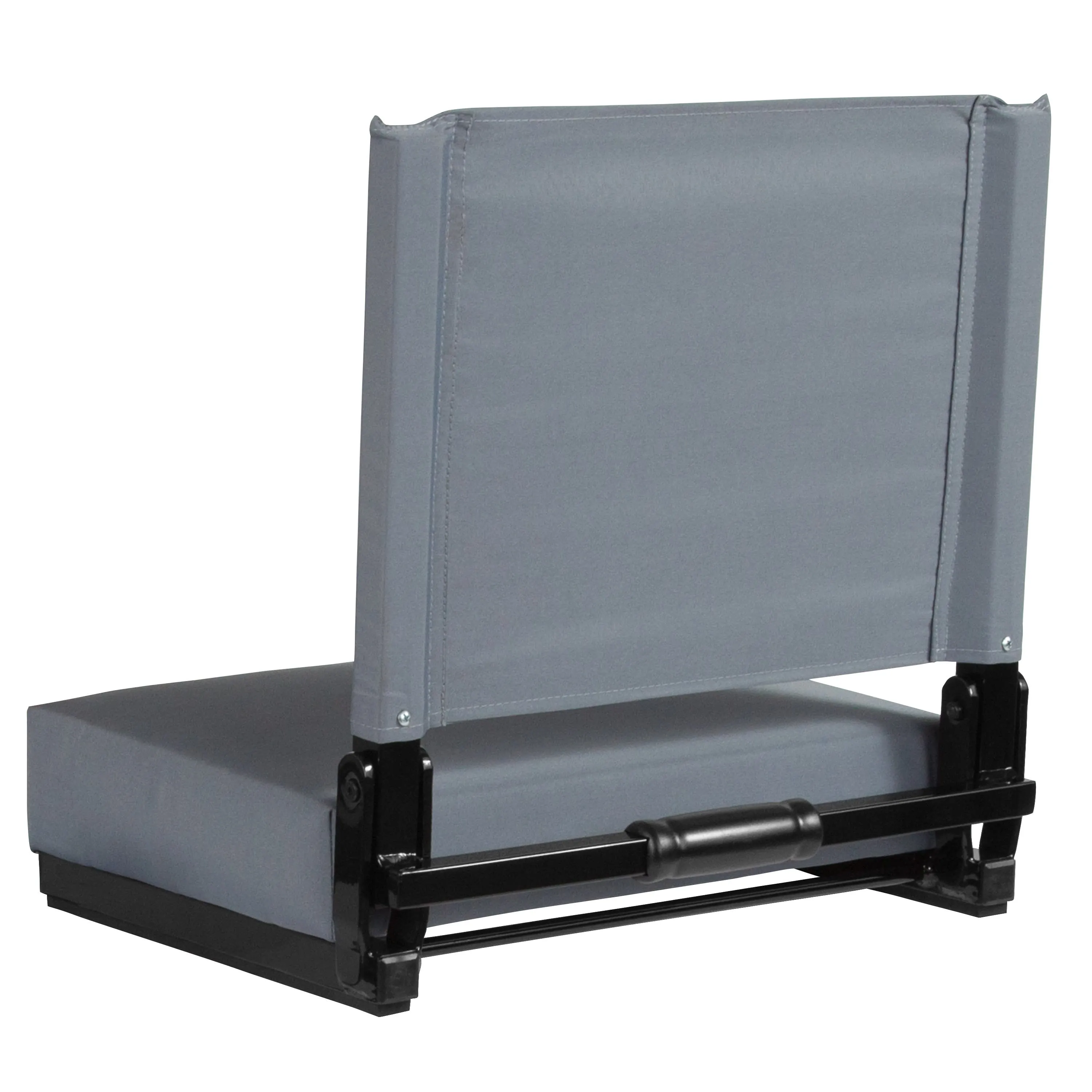 Grandstand Comfort Seats by Flash - 500 lb. Rated Lightweight Stadium Chair with Handle & Ultra-Padded Seat