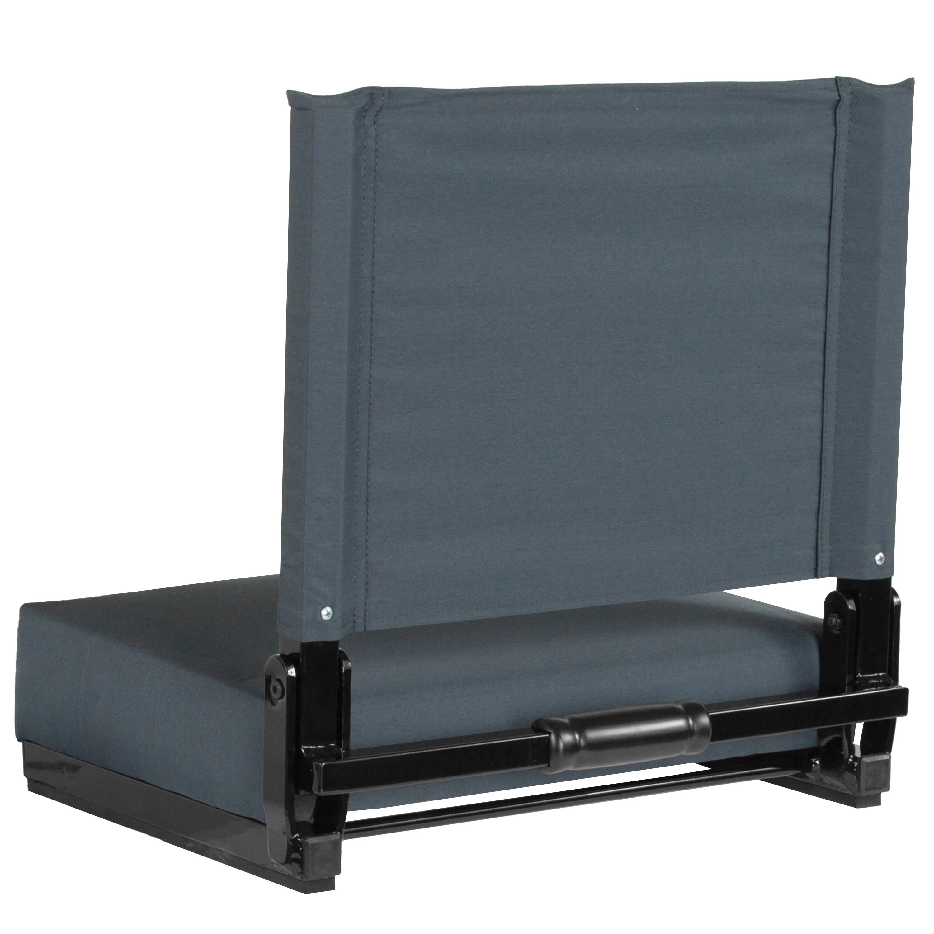 Grandstand Comfort Seats by Flash - 500 lb. Rated Lightweight Stadium Chair with Handle & Ultra-Padded Seat