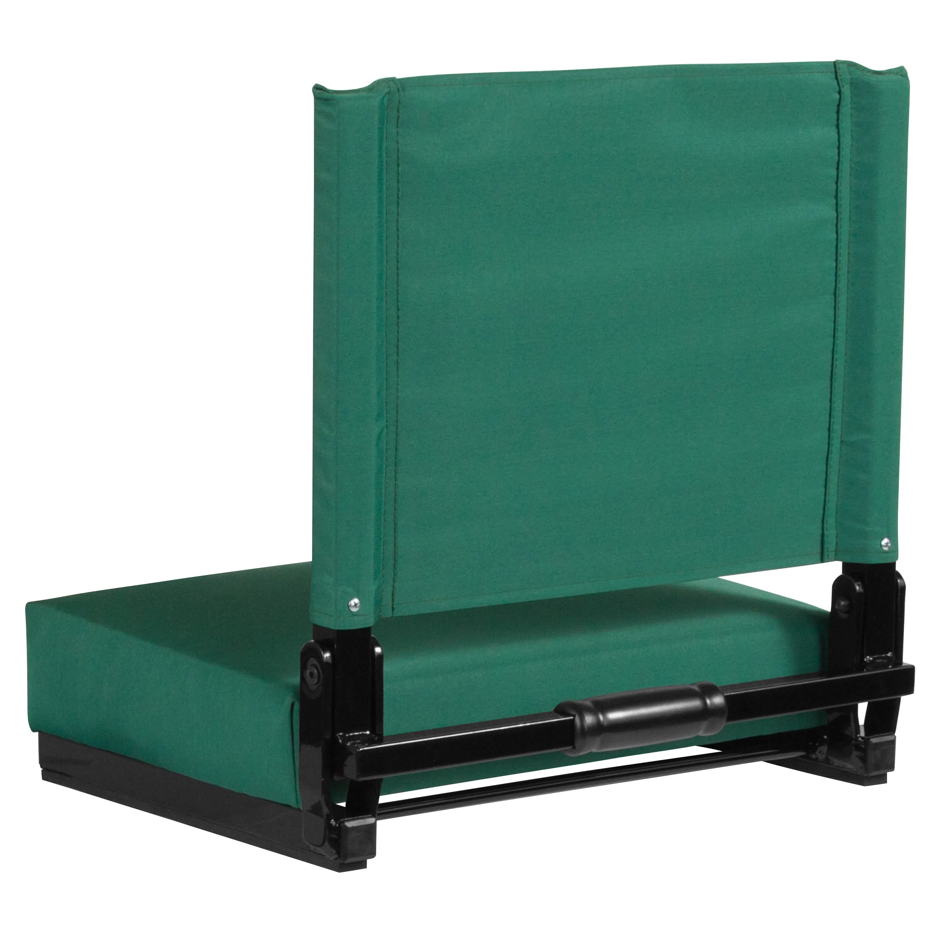 Grandstand Comfort Seats by Flash - 500 lb. Rated Lightweight Stadium Chair with Handle & Ultra-Padded Seat