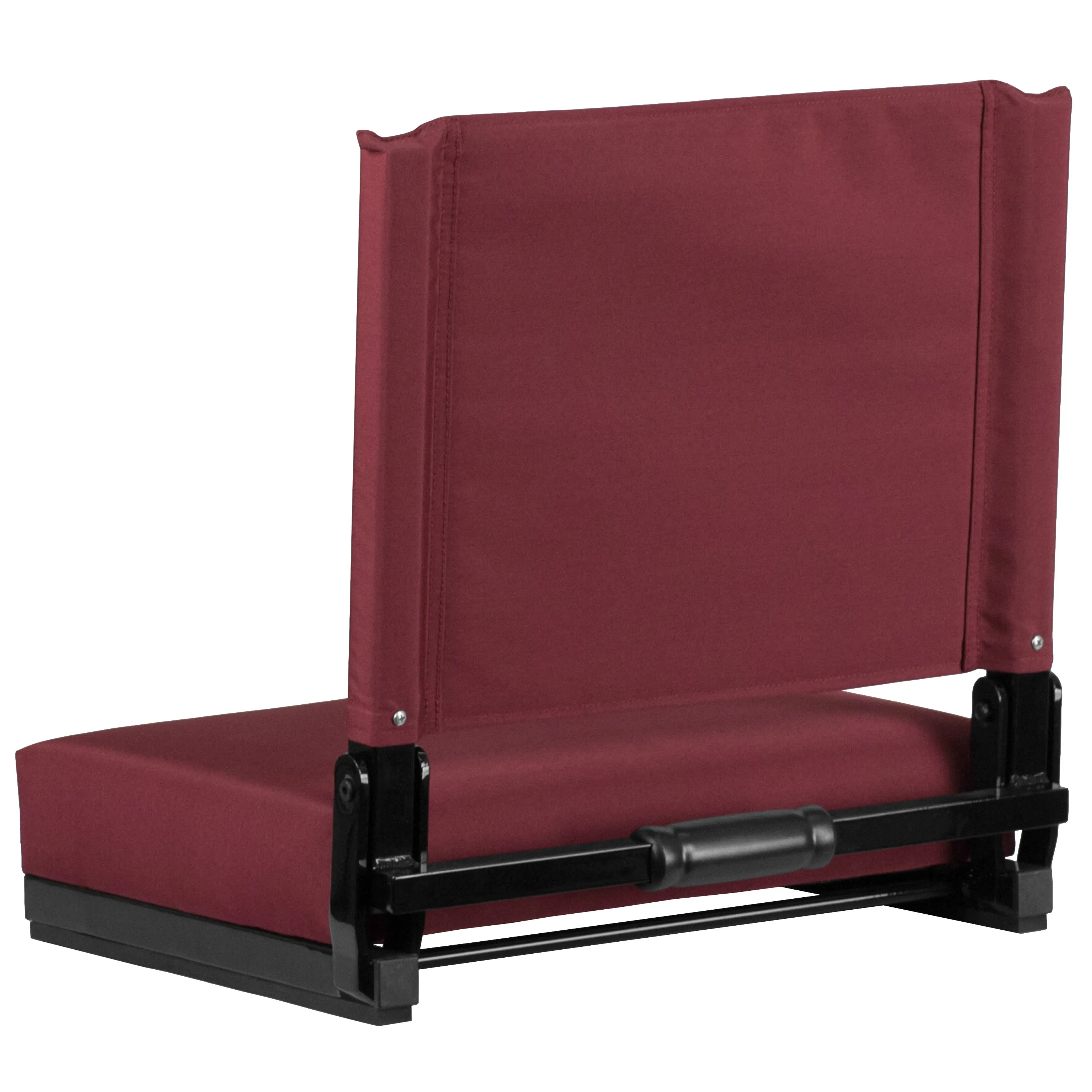 Grandstand Comfort Seats by Flash - 500 lb. Rated Lightweight Stadium Chair with Handle & Ultra-Padded Seat