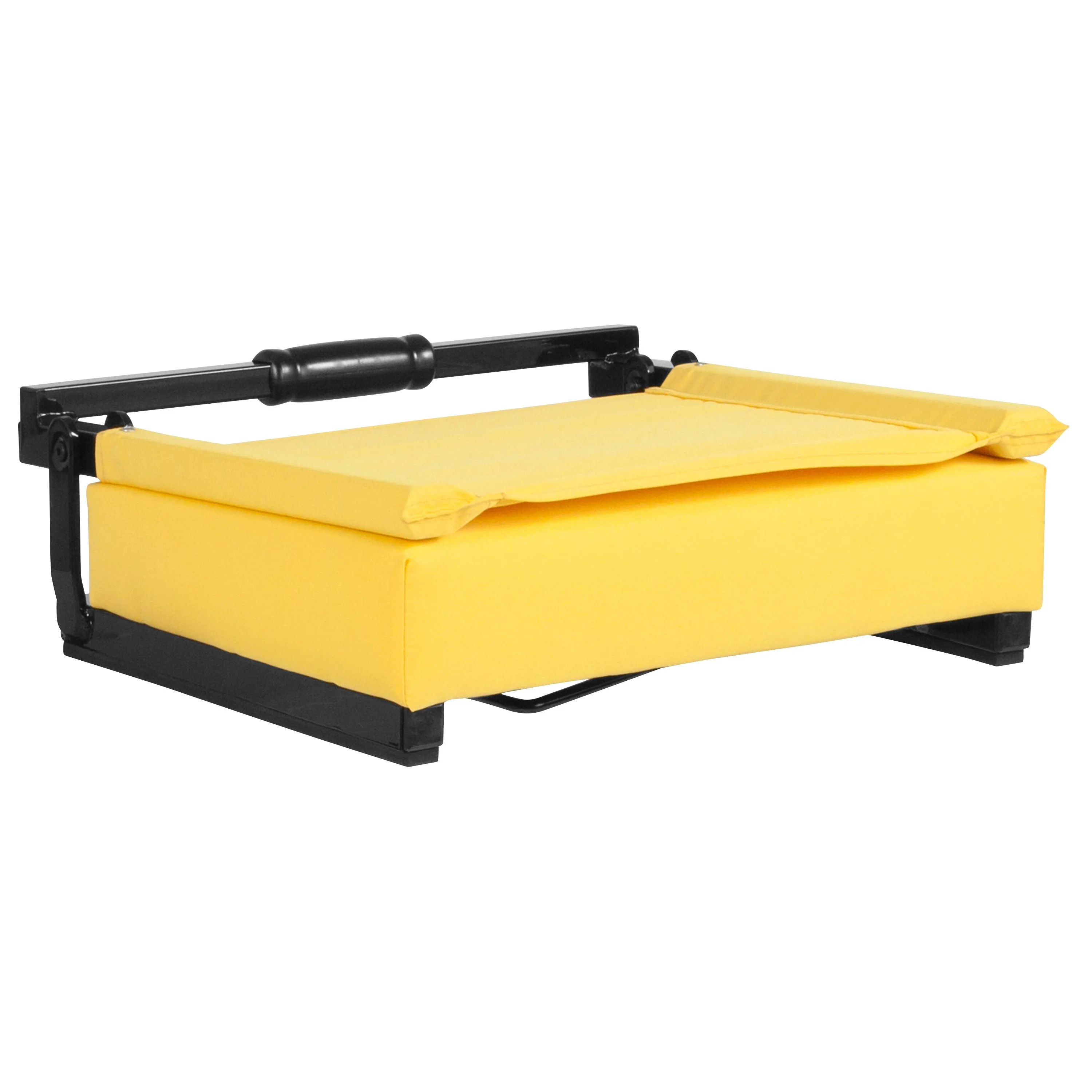 Grandstand Comfort Seats by Flash - 500 lb. Rated Lightweight Stadium Chair with Handle & Ultra-Padded Seat