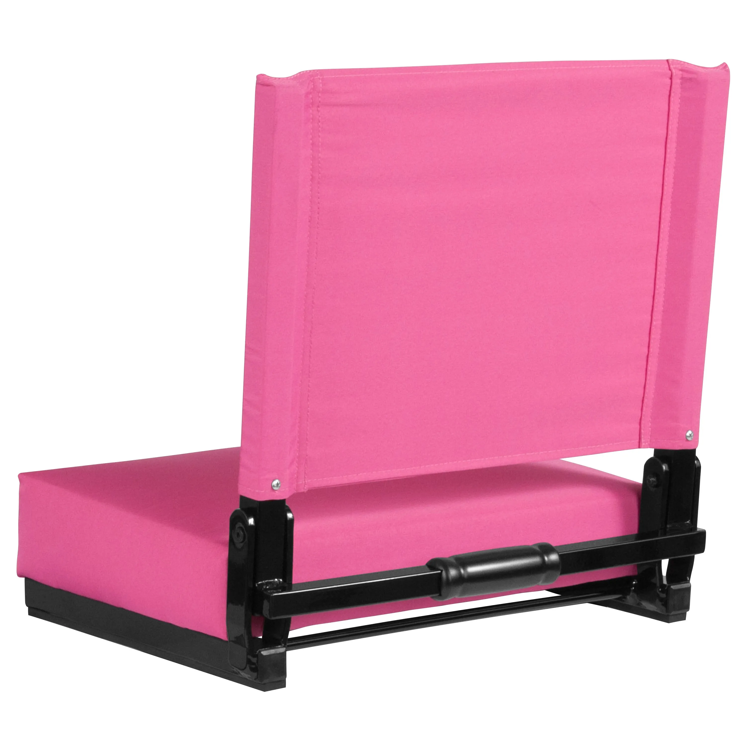 Grandstand Comfort Seats by Flash - 500 lb. Rated Lightweight Stadium Chair with Handle & Ultra-Padded Seat