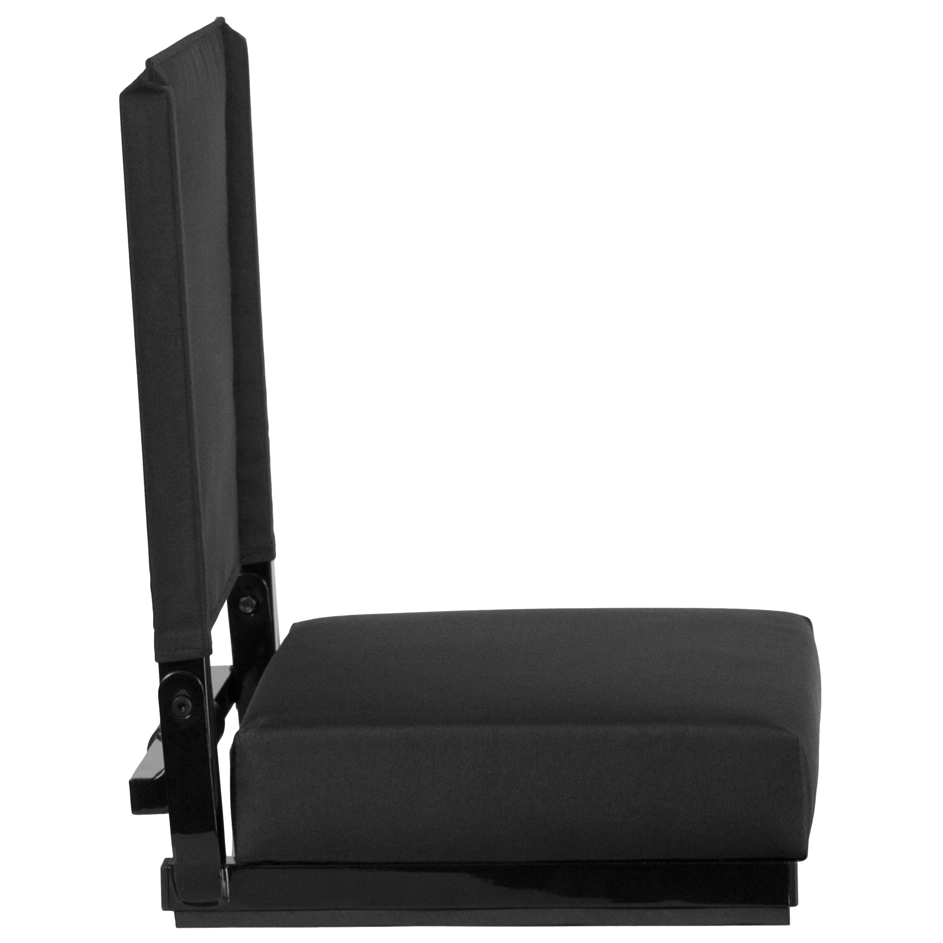 Grandstand Comfort Seats by Flash - 500 lb. Rated Lightweight Stadium Chair with Handle & Ultra-Padded Seat