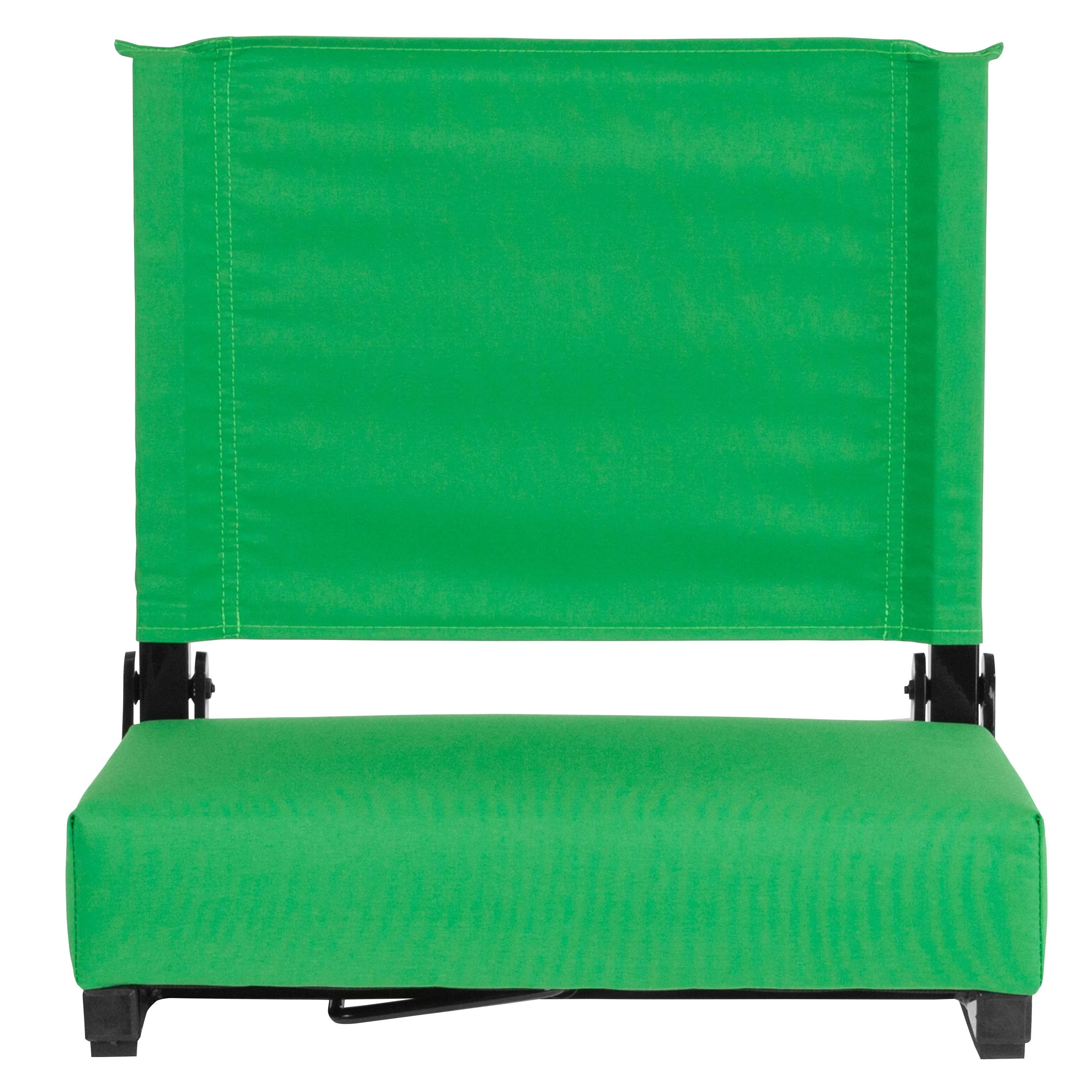 Grandstand Comfort Seats by Flash - 500 lb. Rated Lightweight Stadium Chair with Handle & Ultra-Padded Seat