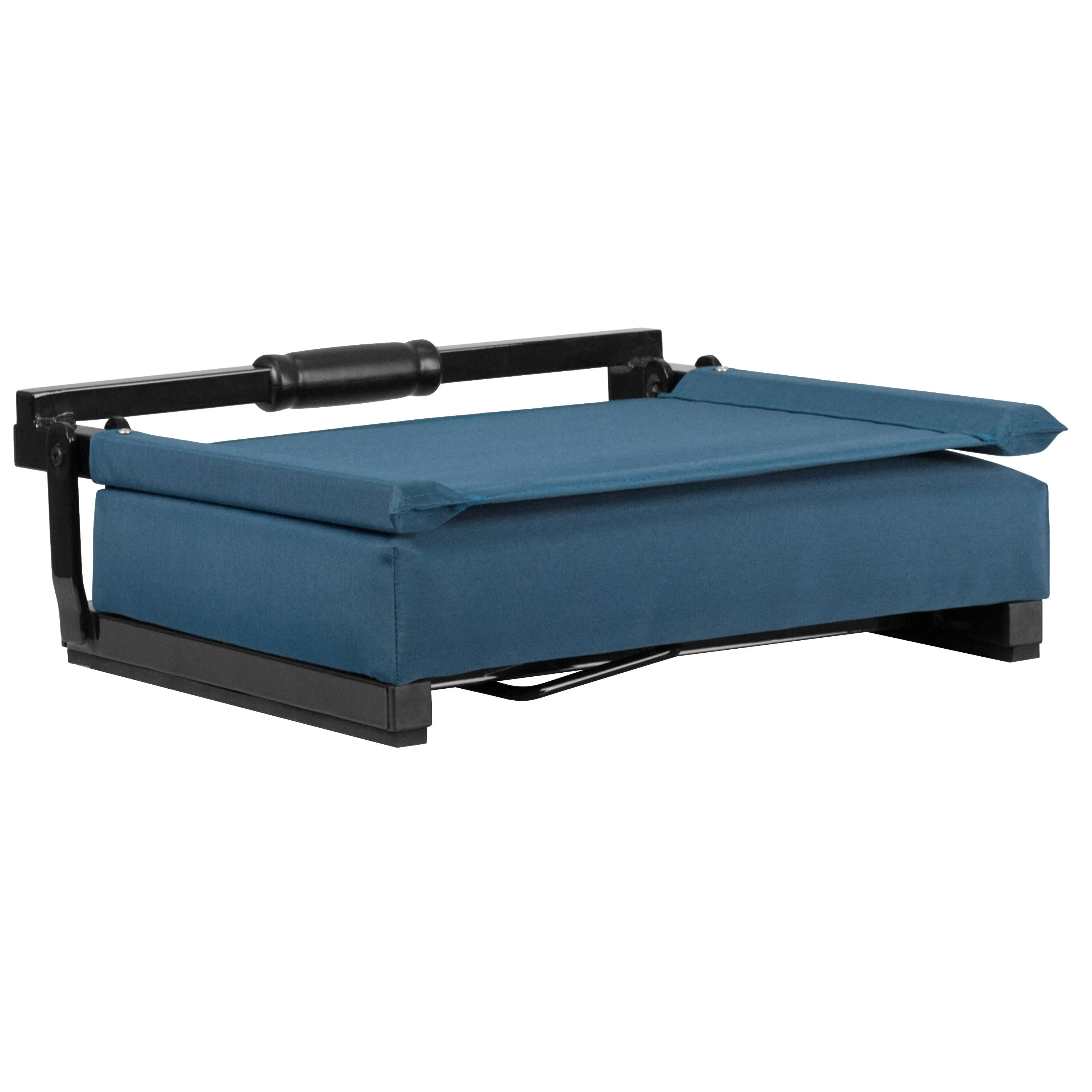 Grandstand Comfort Seats by Flash - 500 lb. Rated Lightweight Stadium Chair with Handle & Ultra-Padded Seat