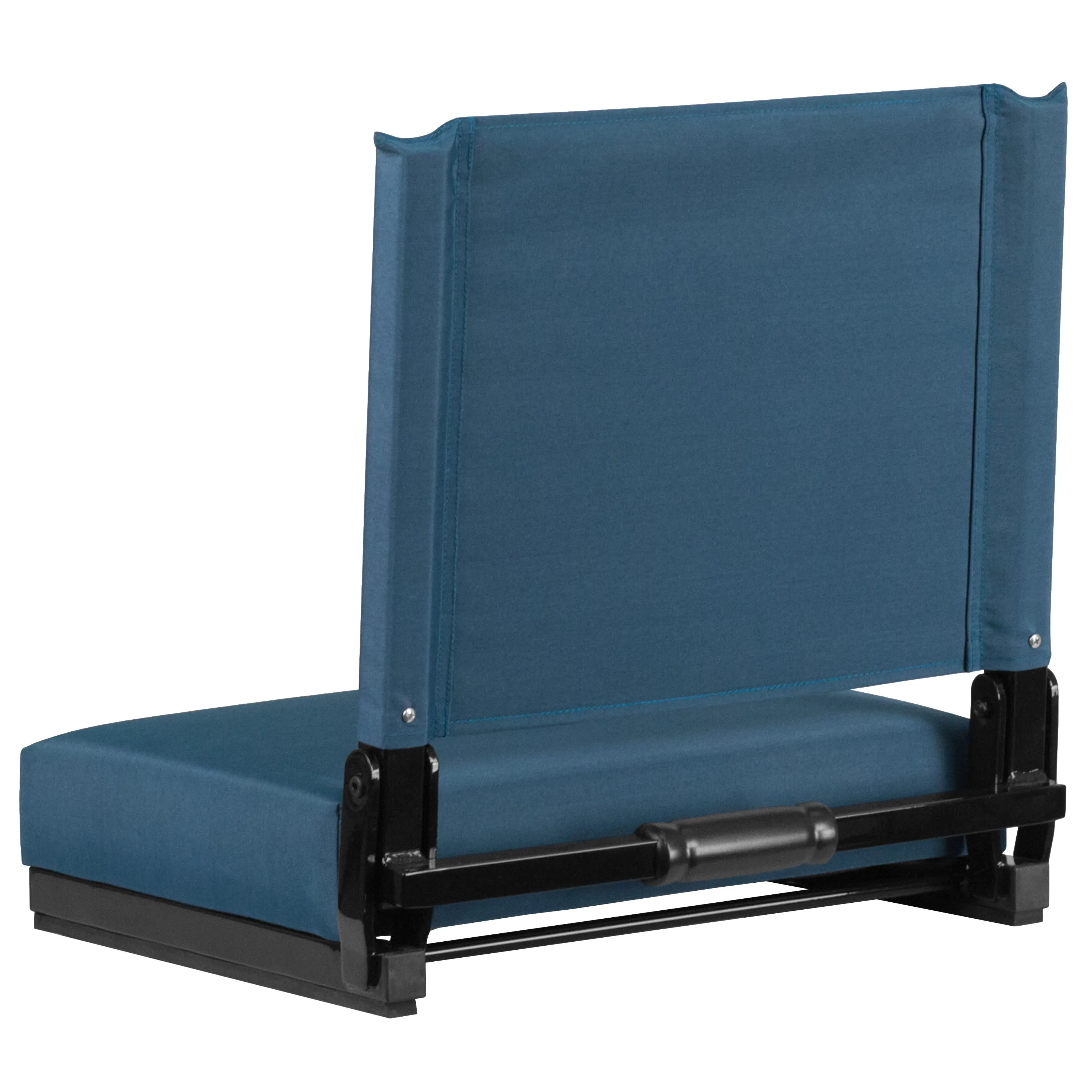 Grandstand Comfort Seats by Flash - 500 lb. Rated Lightweight Stadium Chair with Handle & Ultra-Padded Seat