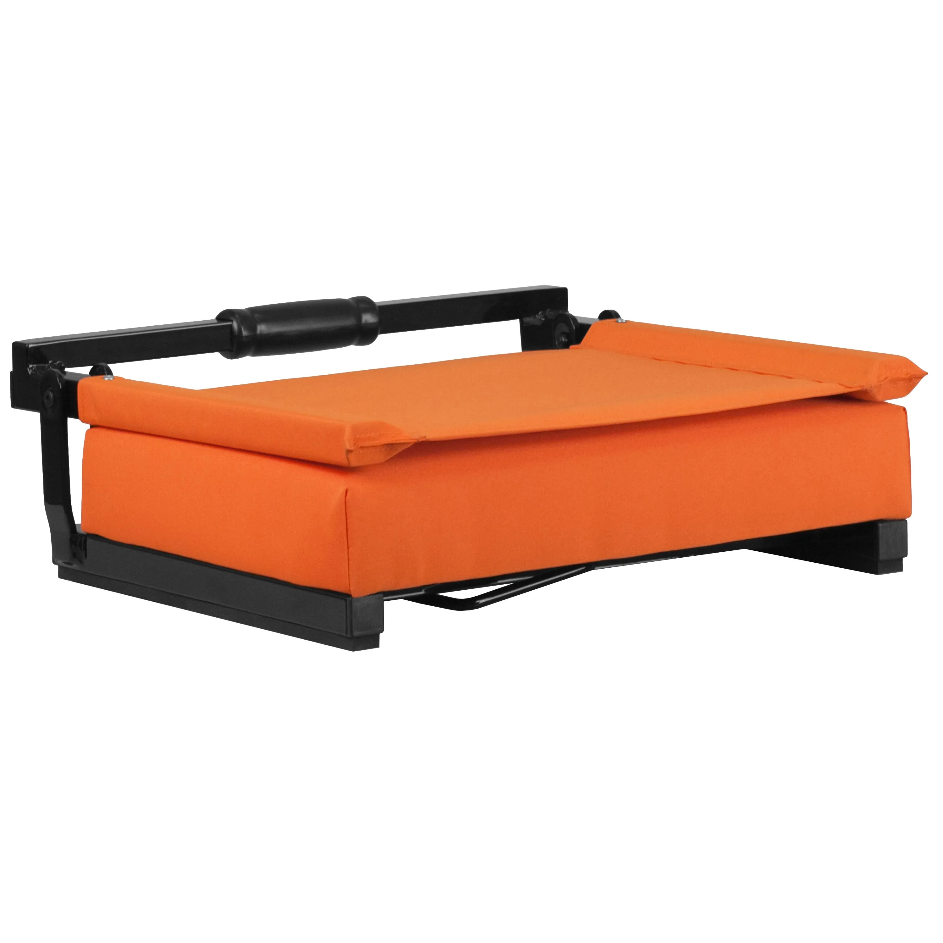 Grandstand Comfort Seats by Flash - 500 lb. Rated Lightweight Stadium Chair with Handle & Ultra-Padded Seat