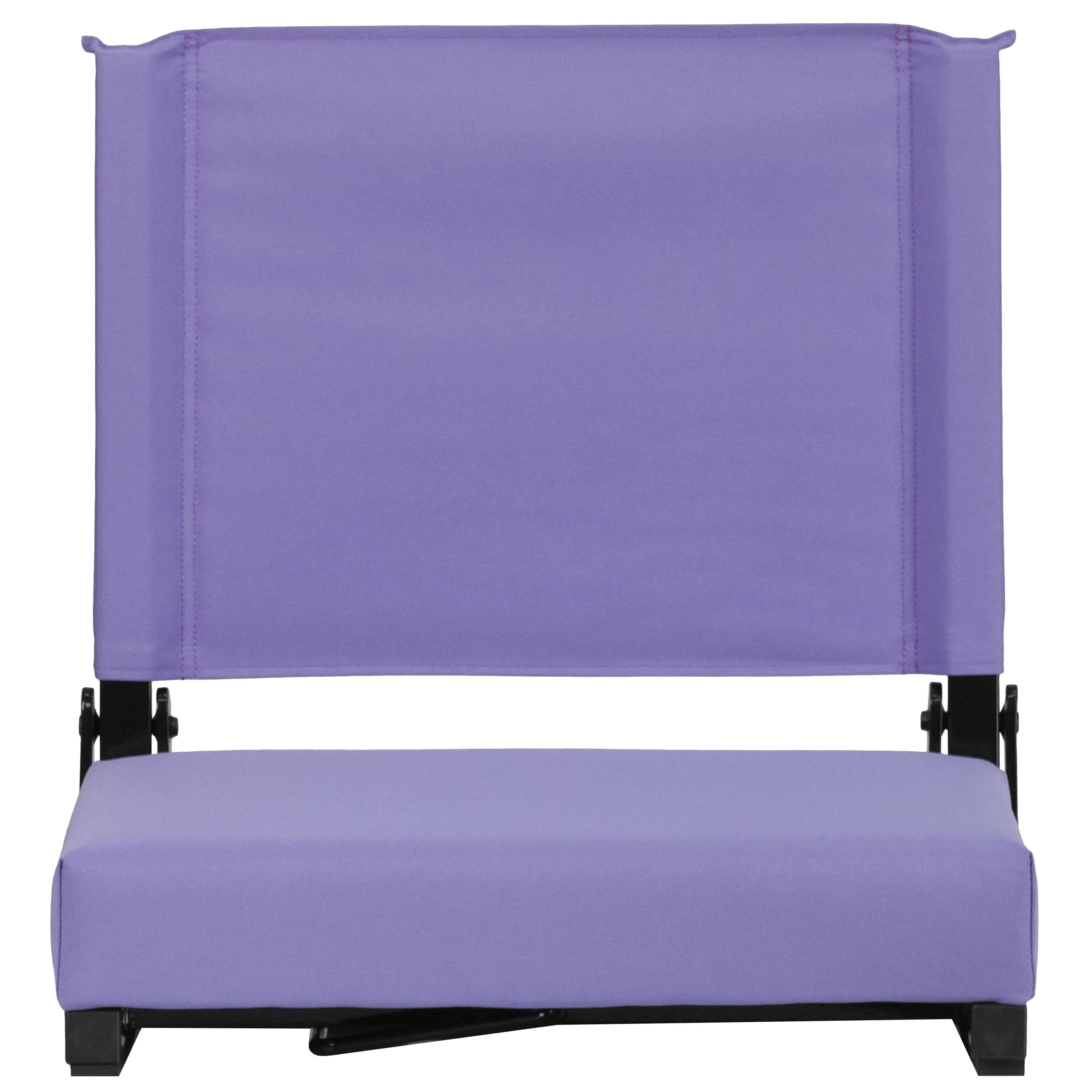 Grandstand Comfort Seats by Flash - 500 lb. Rated Lightweight Stadium Chair with Handle & Ultra-Padded Seat