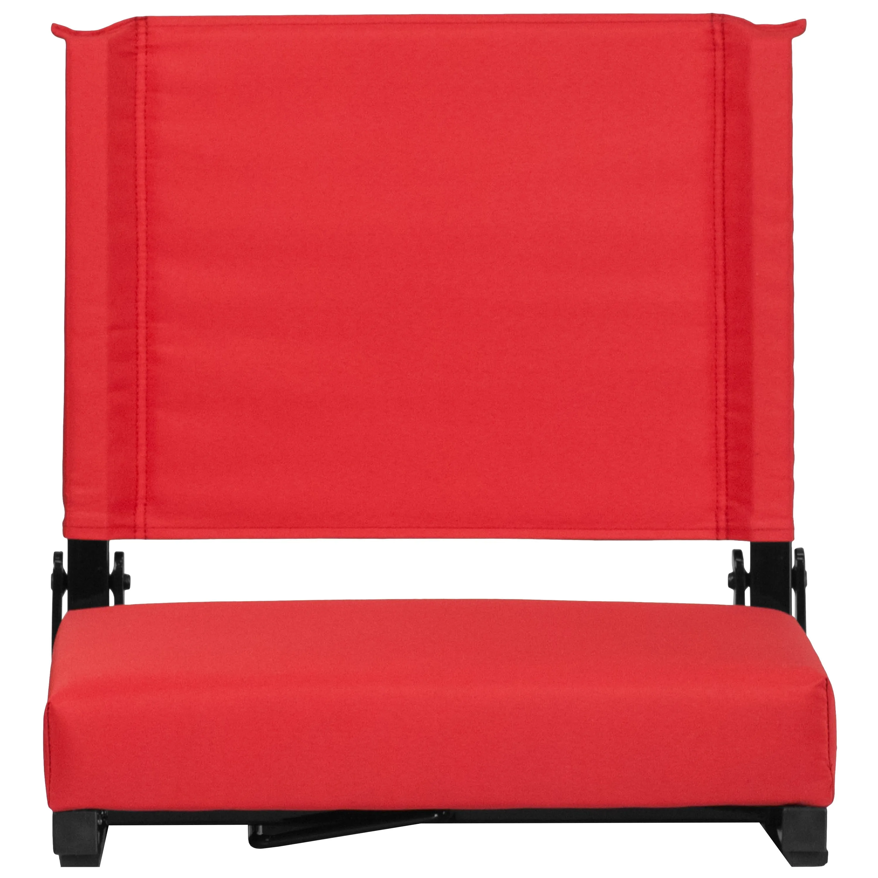 Grandstand Comfort Seats by Flash - 500 lb. Rated Lightweight Stadium Chair with Handle & Ultra-Padded Seat