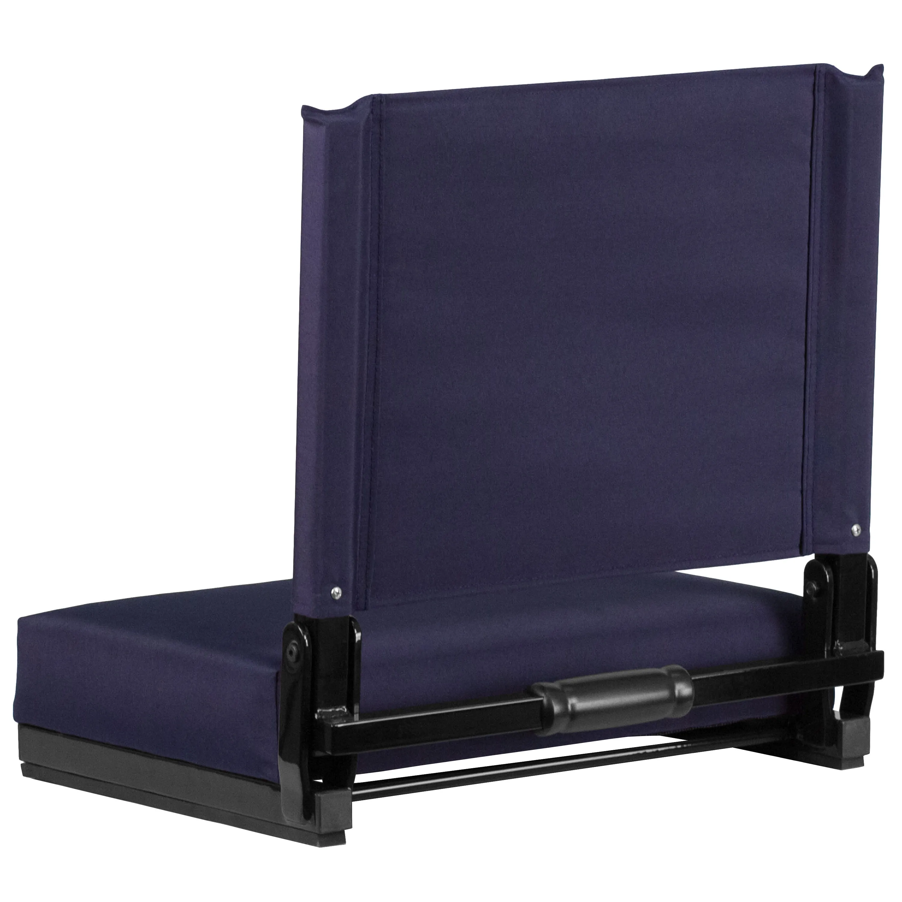 Grandstand Comfort Seats by Flash - 500 lb. Rated Lightweight Stadium Chair with Handle & Ultra-Padded Seat