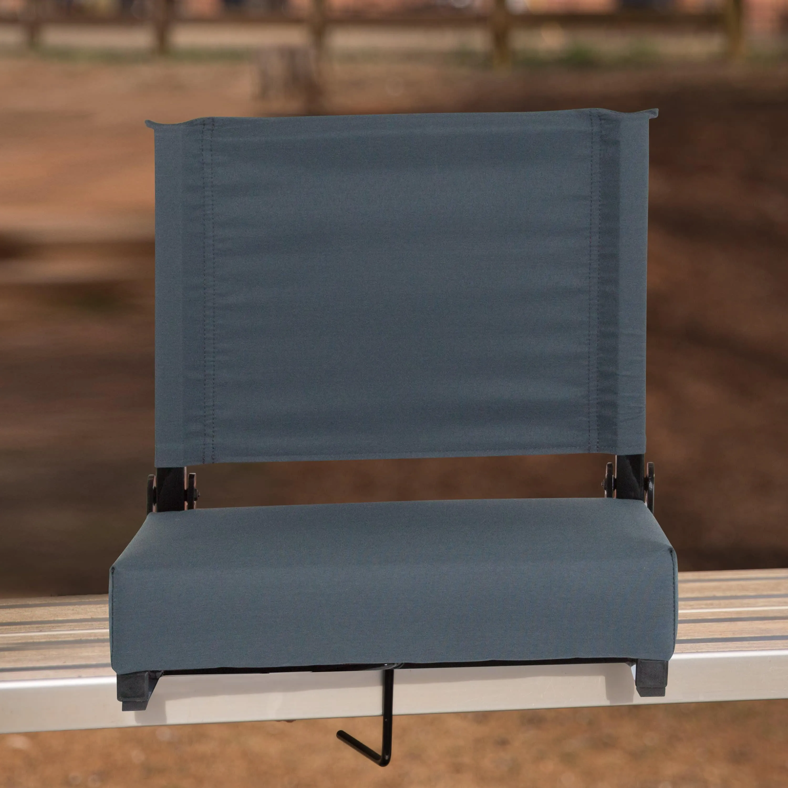 Grandstand Comfort Seats by Flash - 500 lb. Rated Lightweight Stadium Chair with Handle & Ultra-Padded Seat
