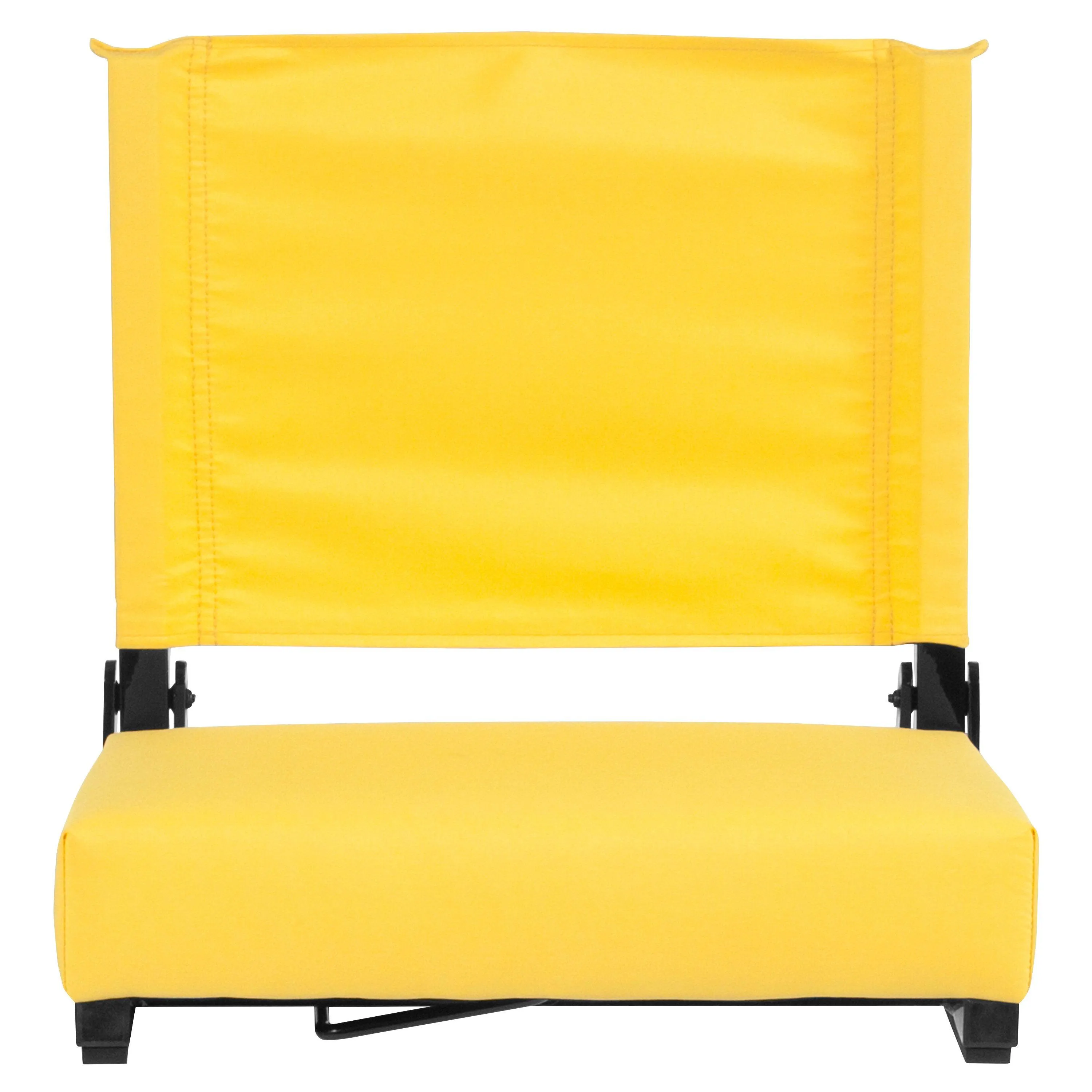 Grandstand Comfort Seats by Flash - 500 lb. Rated Lightweight Stadium Chair with Handle & Ultra-Padded Seat