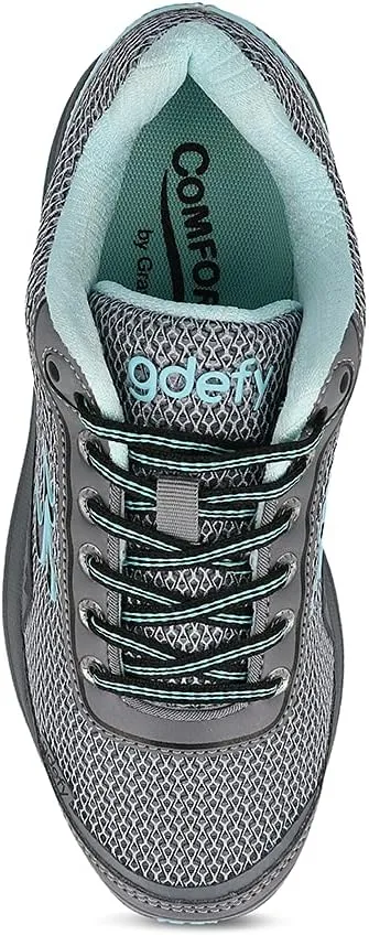 Gravity Defyer Women's GDEFY Mighty Walk Limited Edition Athletic Shoes - VersoShock Proven Performance Walking Shoes