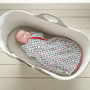 Grobag Newborn Plus Swaddle (Light Weight) - Penguin Pop Navy