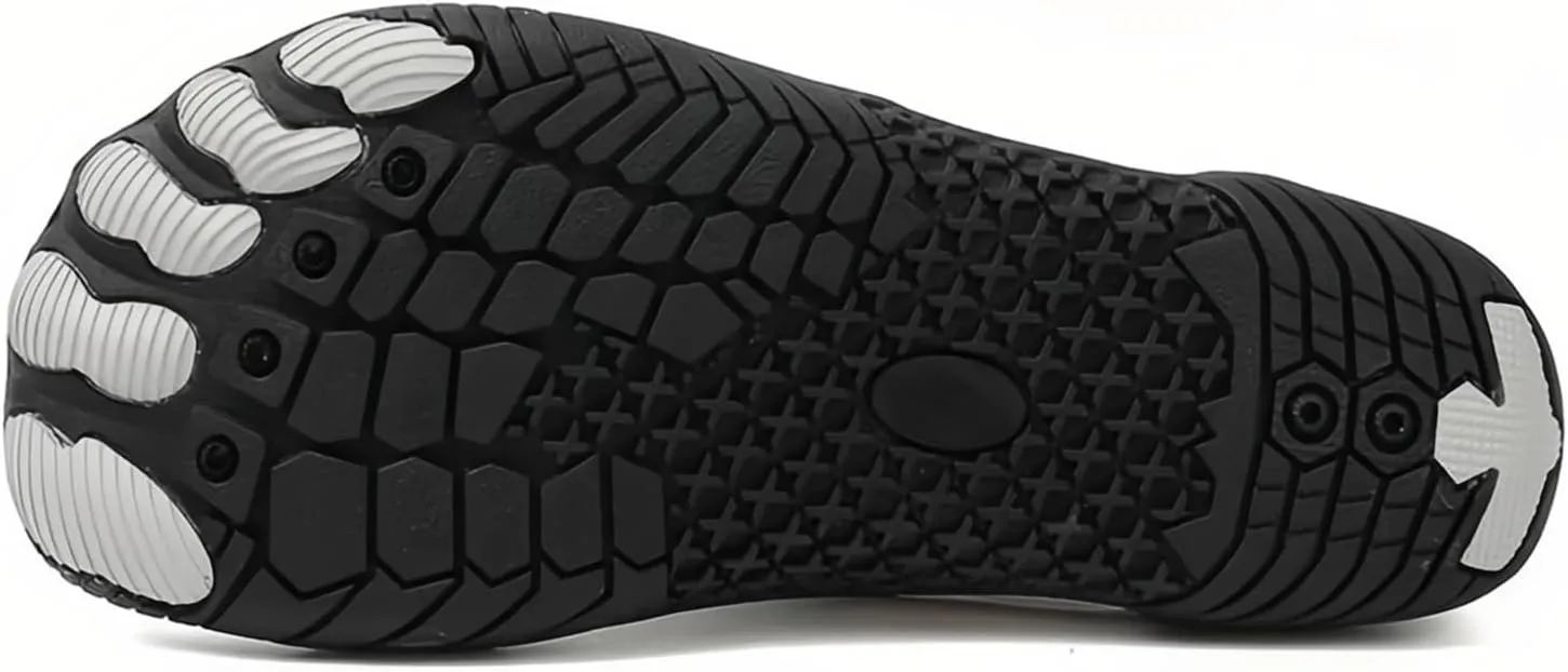 Grounded Footwear for Women Men Wide Toe Box Barefoot Grounding Shoes Quick-Dry Water Shoes for Swim Surf Outdoor Sports