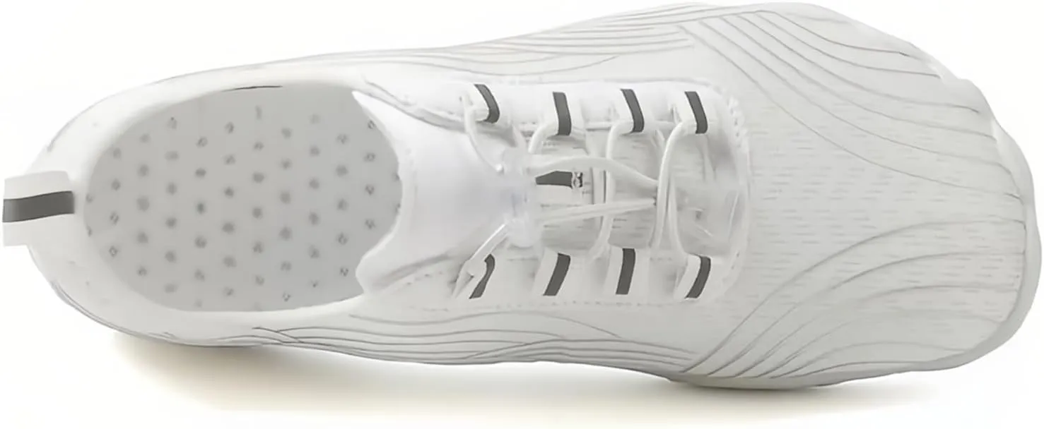 Grounded Footwear for Women Men Wide Toe Box Barefoot Grounding Shoes Quick-Dry Water Shoes for Swim Surf Outdoor Sports