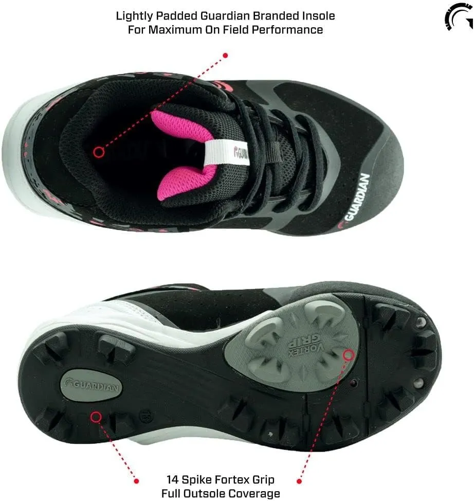Guardian Baseball Cleats Youth Boys and Girls. High Top Youth Baseball Cleats. Boys Baseball Cleats and Girls Softball Cleats