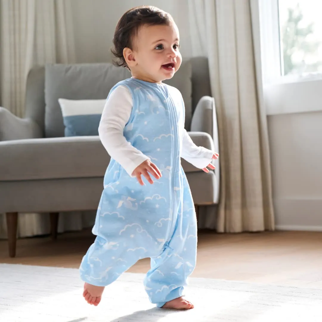 HALO Sleepsack Toddler Sleeping Bag, 100% Cotton Wearable Blanket, TOG 0.5, Dragons, 12-24M