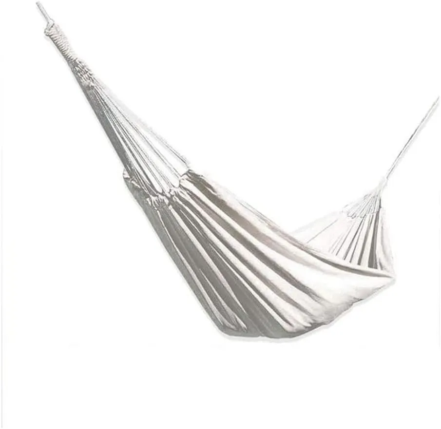 Hammock Canvas Camping Hammock, with Storage Bag and Tie Rope, Ultra Light Portable Outdoor Loungers Outdoor Hammock