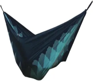 Hamock Outdoor Camping Leisure Single Single and Double Hammock Parachute Cloth Ultra-Light Park Camping Hammock Hanmock(Blue)