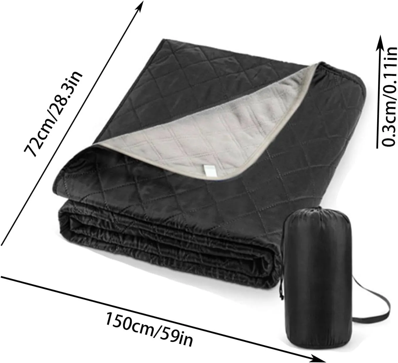 Heated Sleeping Bag Pad - Sleeping Bag Heating Pad, Multifunctional Sleeping Bag | Heating Blanket 6 Heated Zone Camping Mat Sleeping Bag Liner, 3 Gear Electric Sleeping Bag Heater Soft for Car Sofa