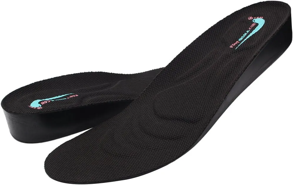 Height Increase Insole, Shoe Lift for Men Elevated Cushioned Inserts and Arch Support Comfort Insoles to Make You Taller