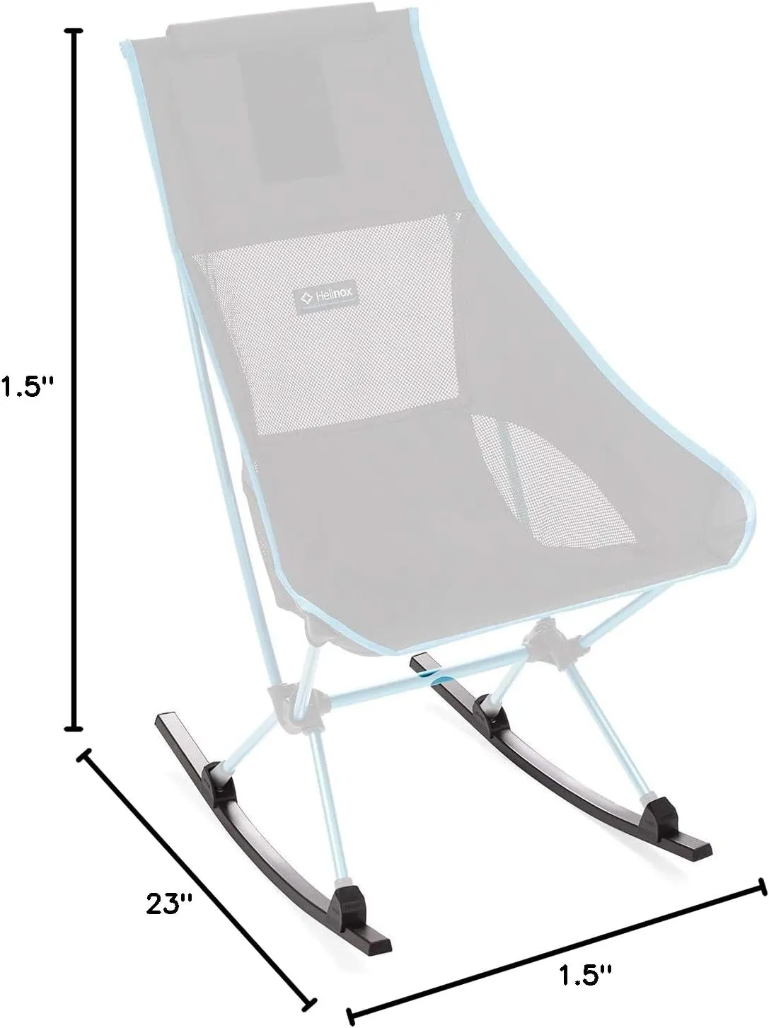 Helinox Camp Chair Rocking Accessory Runners (Set of 2), Chair Two