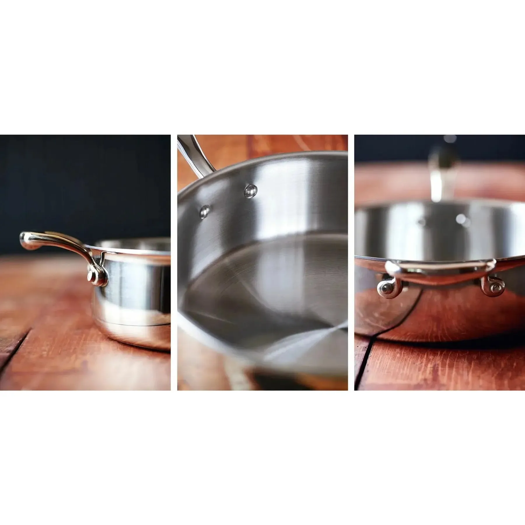 Heritage Steel 4 Quart Sauté with Lid
