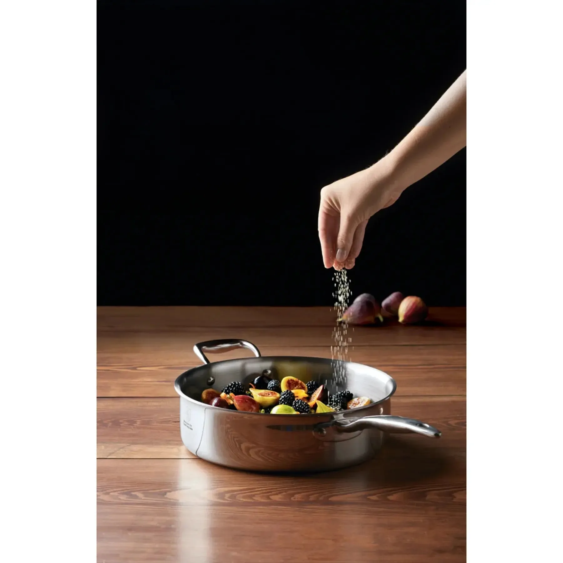 Heritage Steel 4 Quart Sauté with Lid