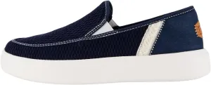 Hey Dude Unisex-Adult Sunapee Craft Shoes, Mesh Stripe Navy, 7 Women/5 Men