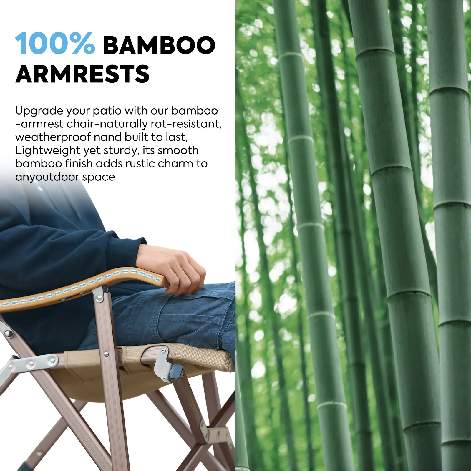 Hi1600L Folding Camping Chairs for Outside | ICECO